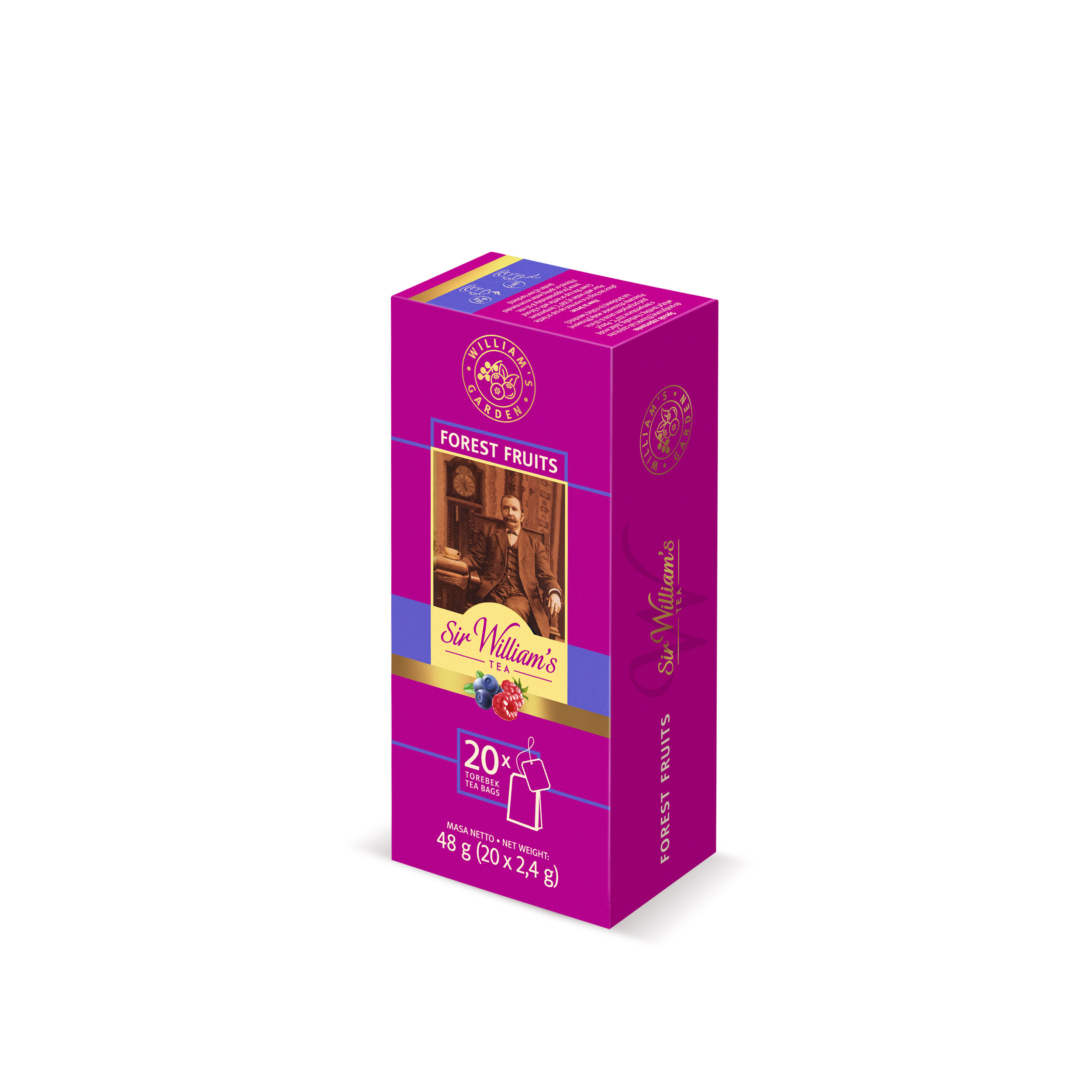 Herbata Sir William'S Tea Forest Fruits 20 Szt.X2,4G