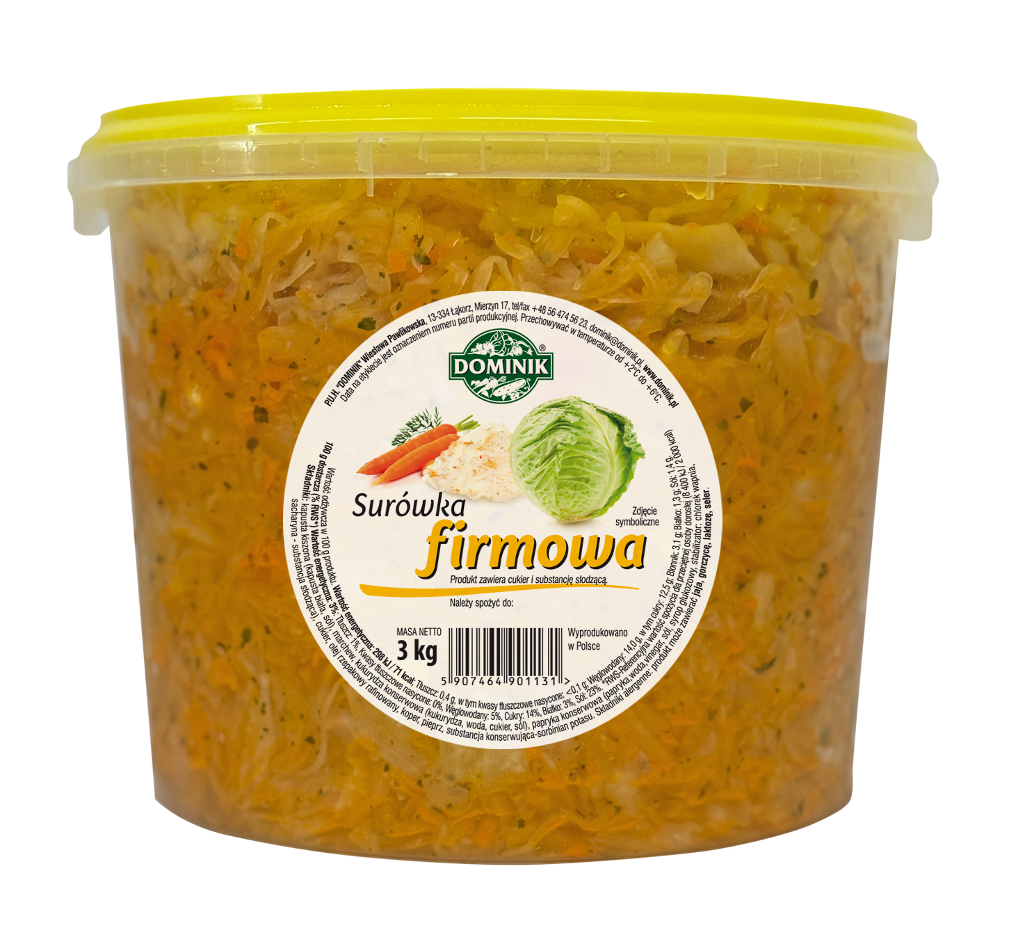 Surówka Firmowa Polska 3Kg Dominik