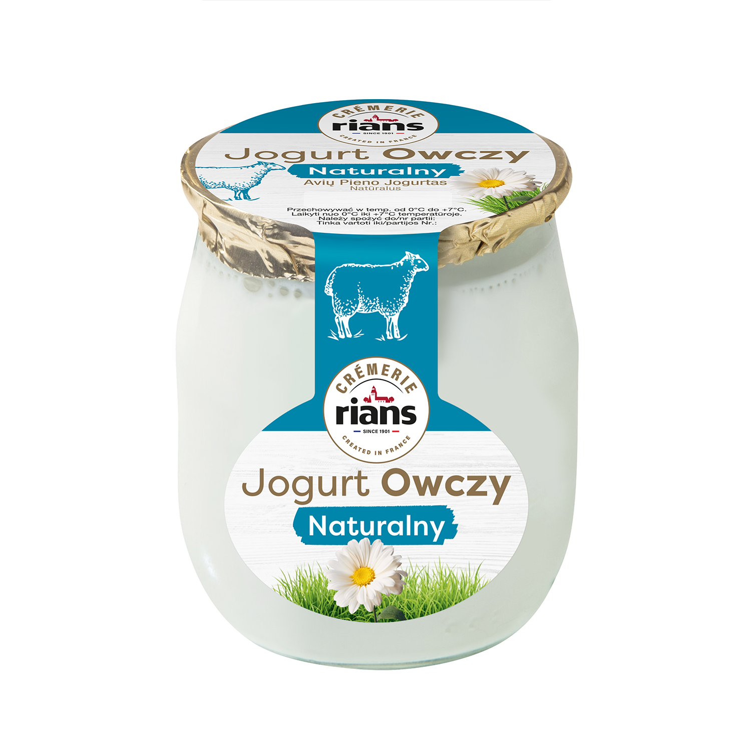 Jogurt Owczy Rians Naturalny 115G