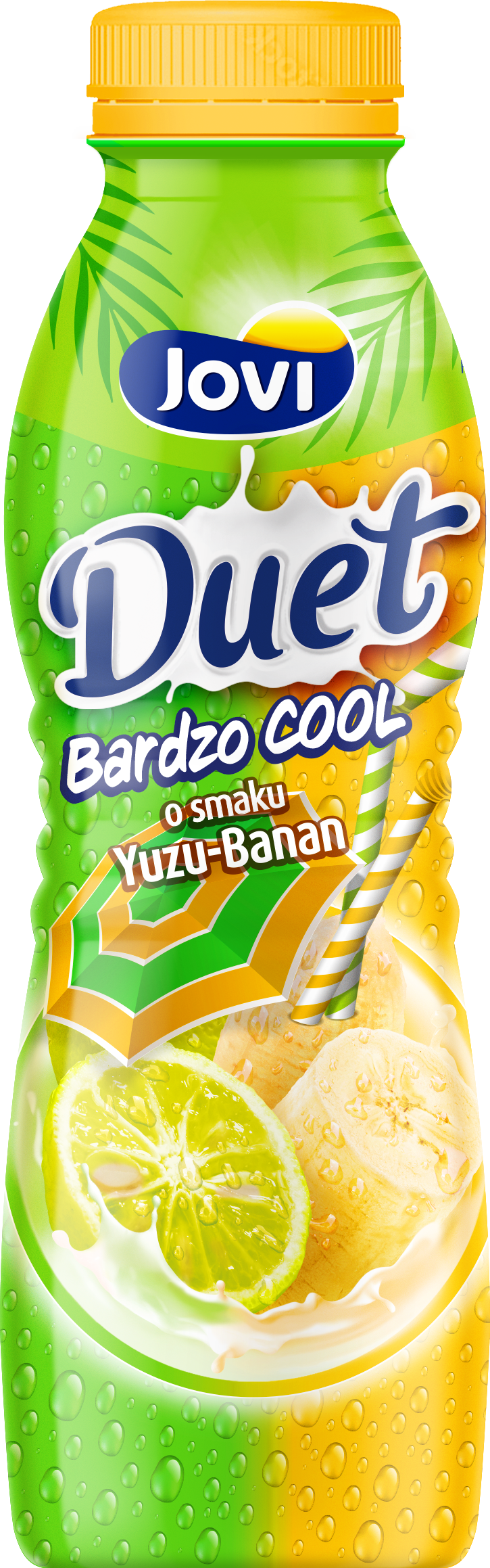 Jovi Duet Bardzo Cool Napój Jogurtowy Yuzu-Banan 350G