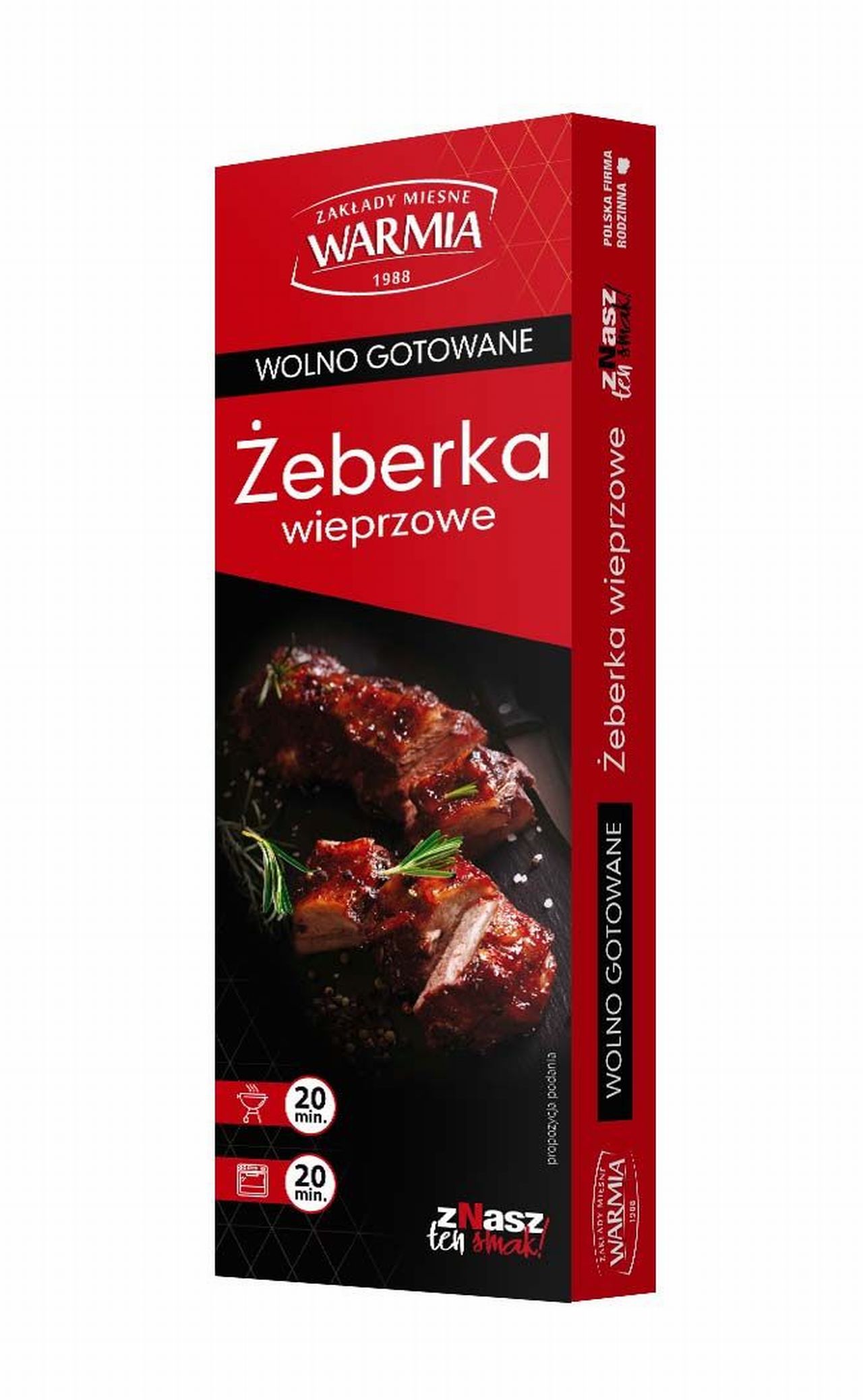 Żeberka Wieprzowe Wolno Gotowane Warmia Ok. 500 G