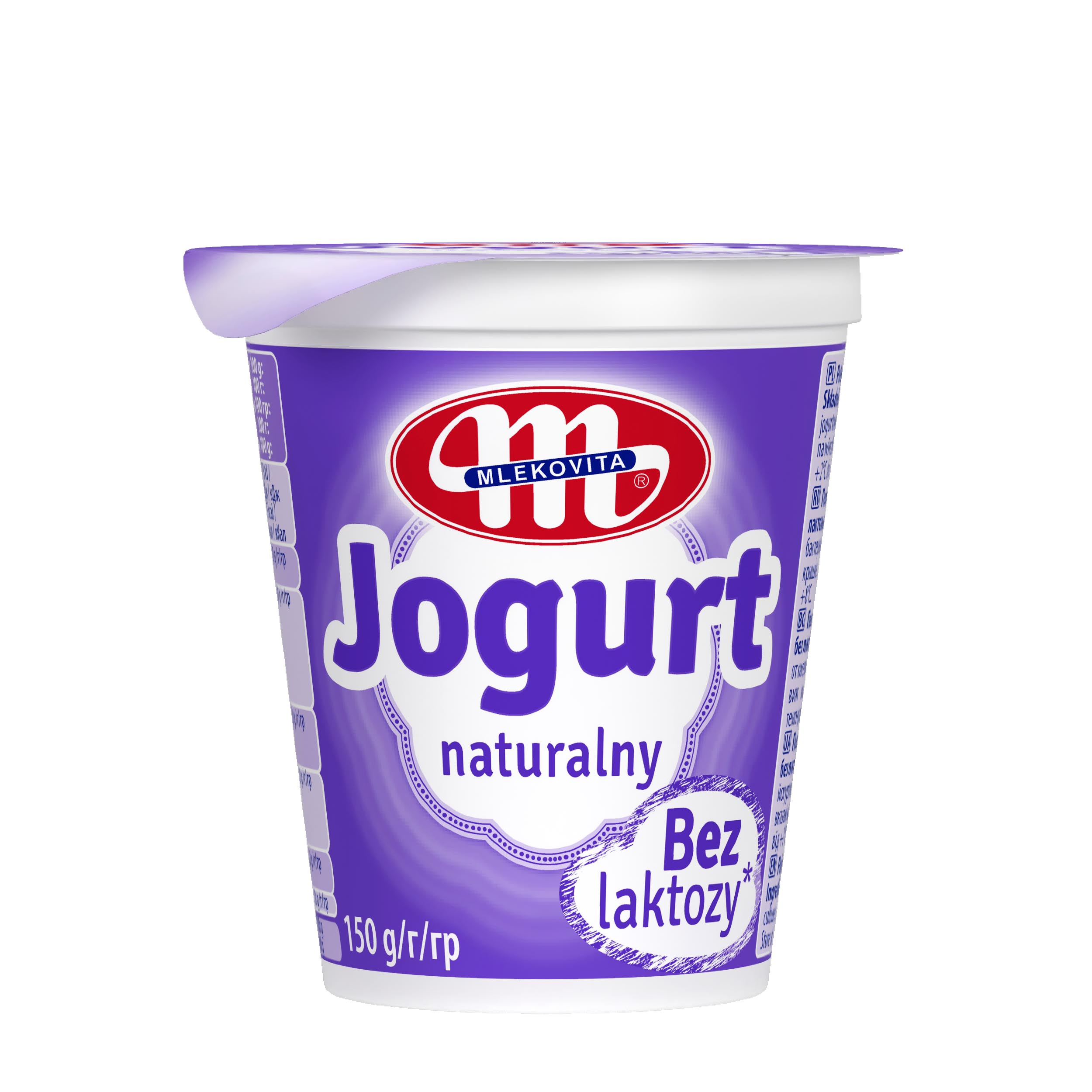 Mlekovita Jogurt Polski Naturalny Bez Laktozy 150G