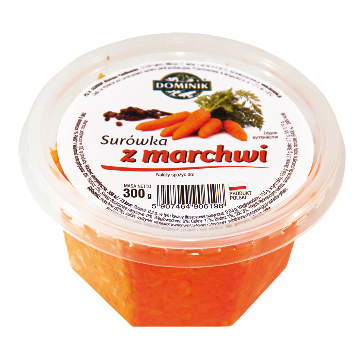 Surówka Z Marchwi Polska 300G Dominik