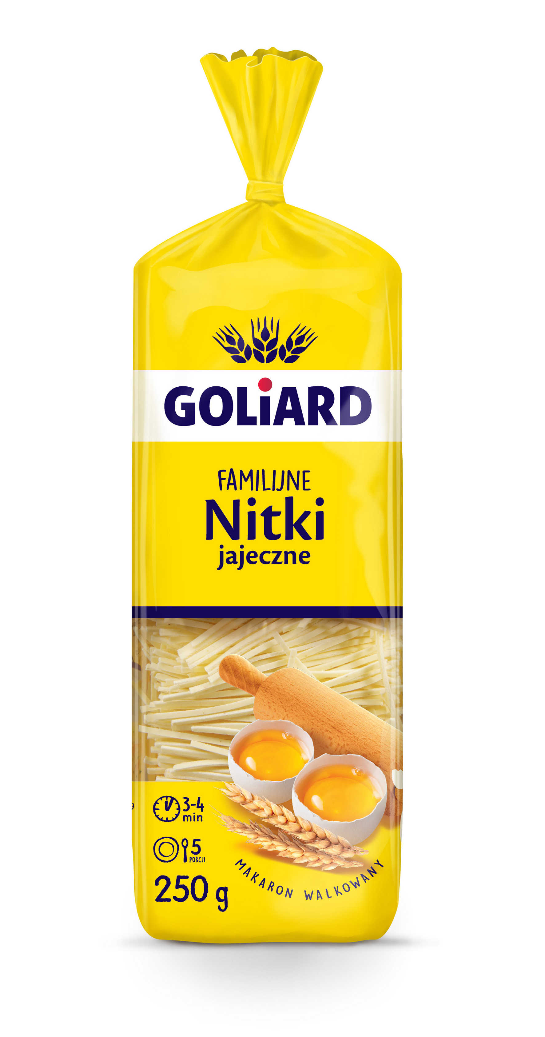 Makaron Familijne Nitki Jajeczne Goliard 250G