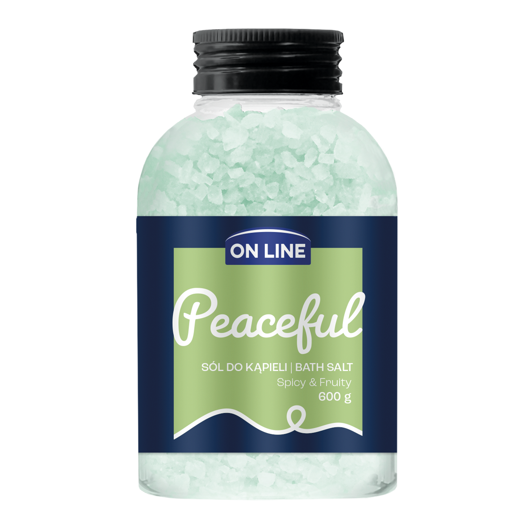 On Line Sól Do Kąpieli Peaceful Spicy & Fruity 600 G