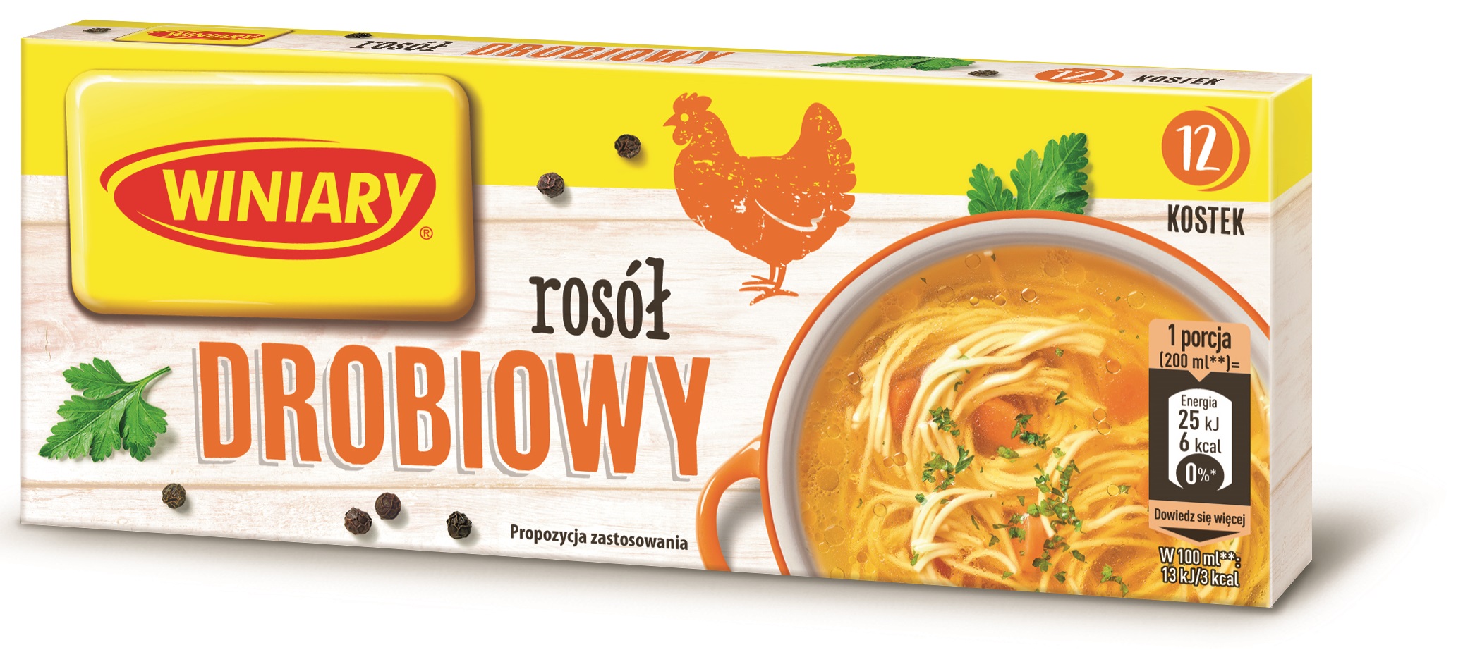 Winiary Rosół Drobiowy 120G (12 Kostek)