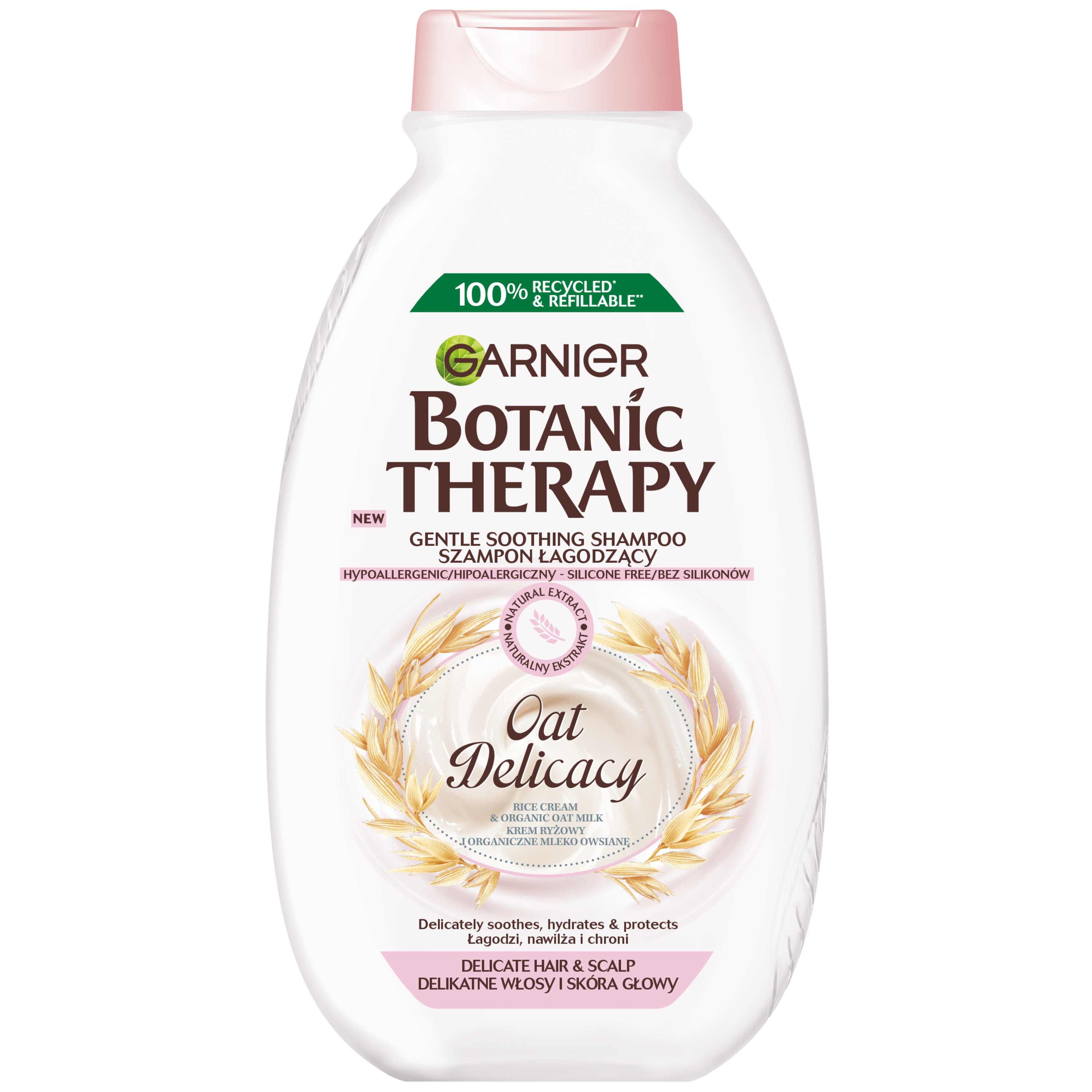 Garnier Botanic Therapy Oat Delicacy Szampon 400 Ml