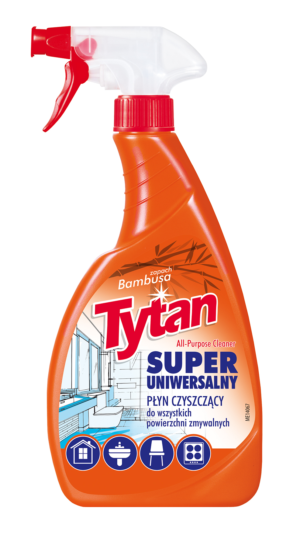 Tytan Płyn Czyszczący Super Uniwersalny Spray 500G