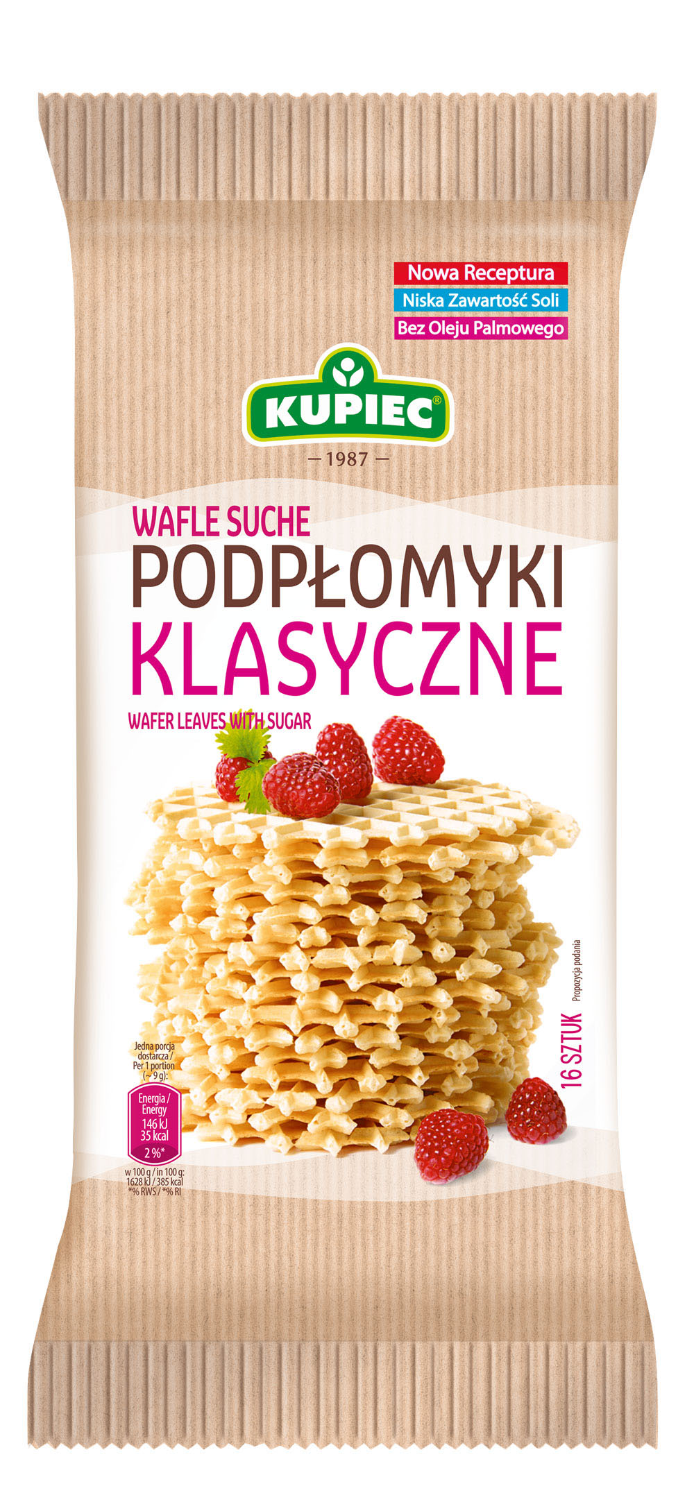 Kupiec Podpłomyki Klasyczne 140 G