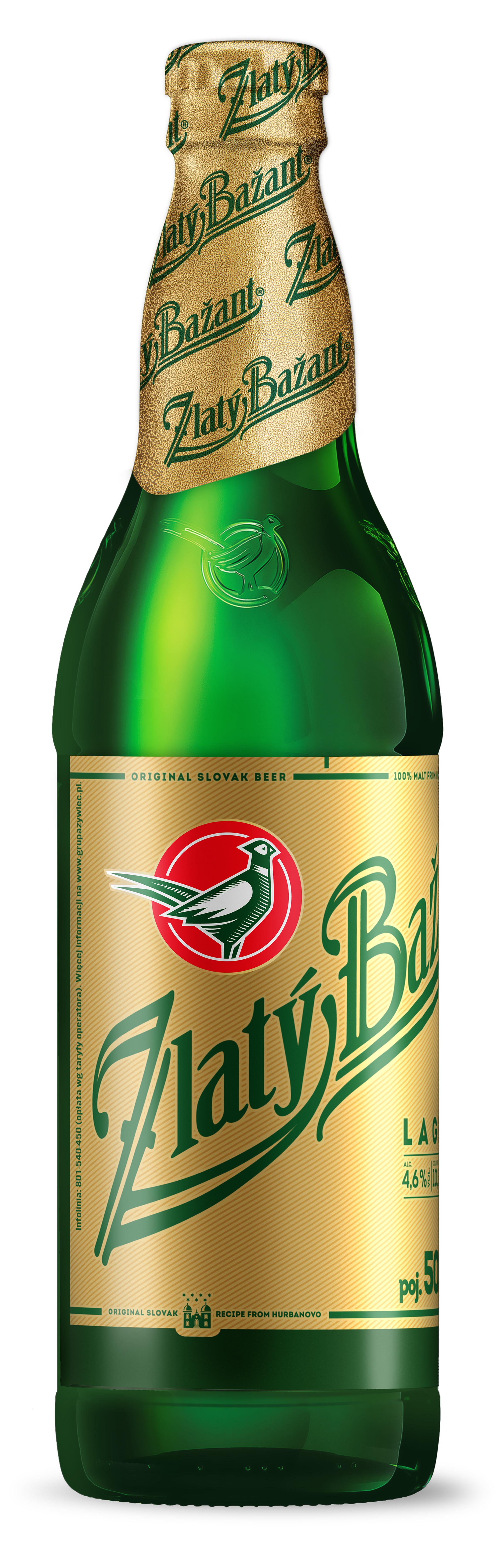 Zlatý Bažant Piwo 4,7% 500Ml
