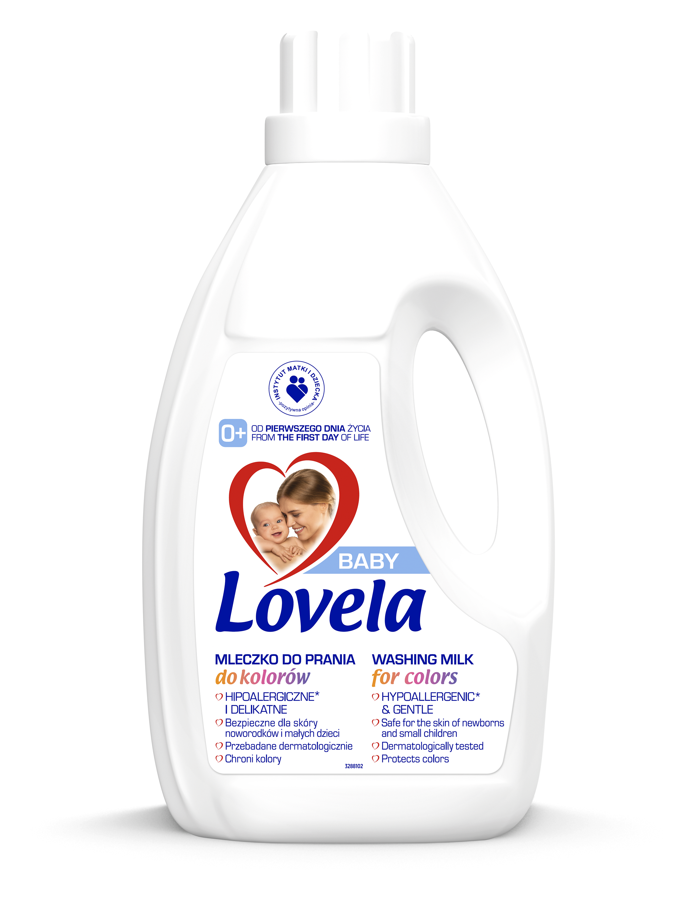 Lovela Baby Hipoalergiczny Płyn Do Prania Kolorów Dla Niemowląt 1,45 L