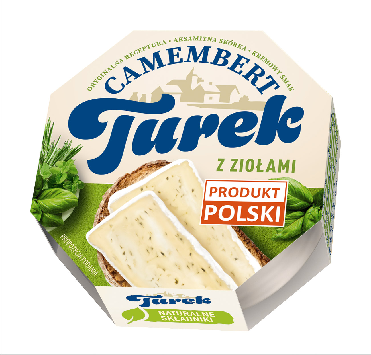 Turek Camembert Zioła 120G