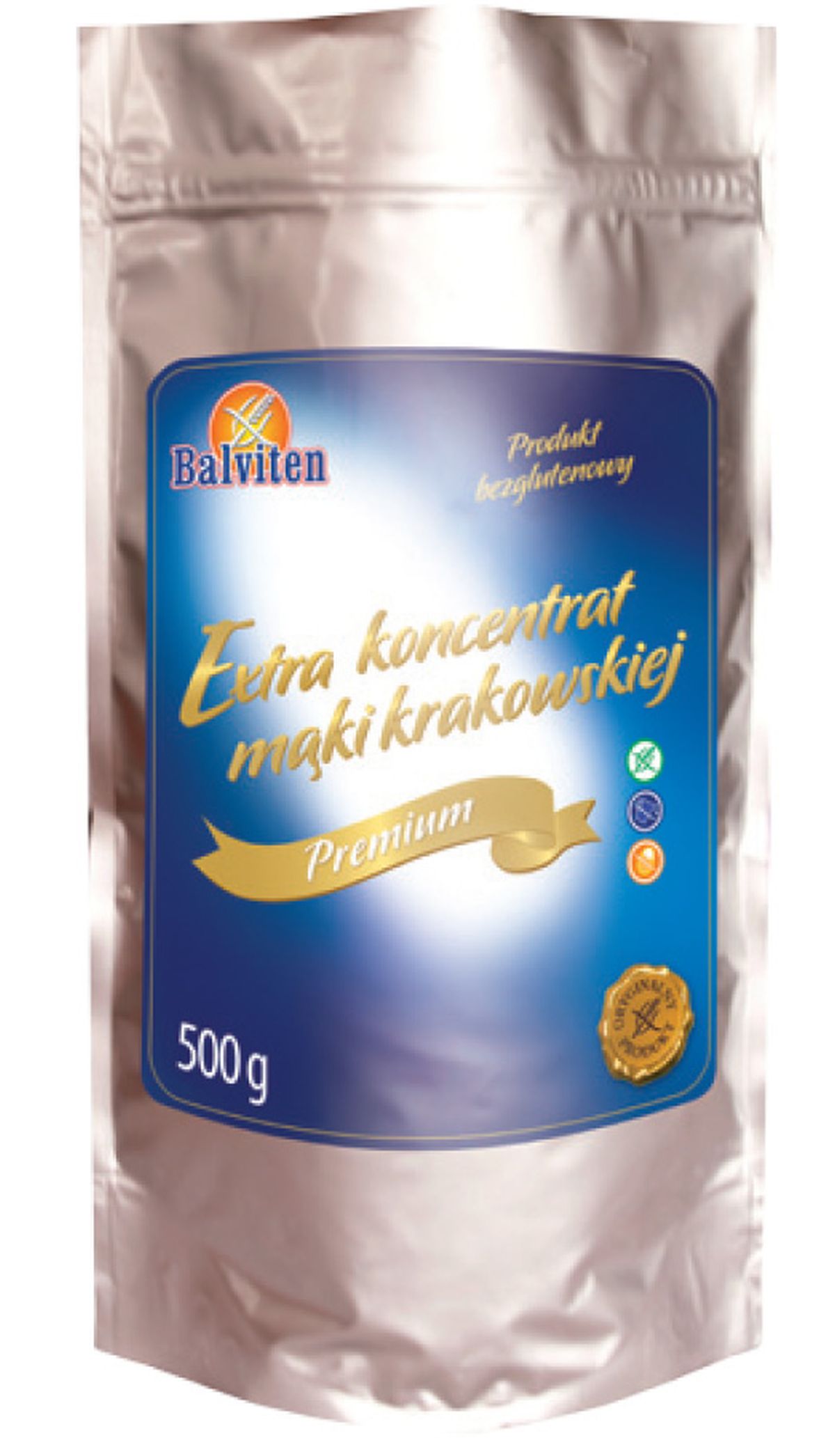 Balviten Extra Koncentrat Mąki Krakowskiej 500G. Produkt Bezglutenowy