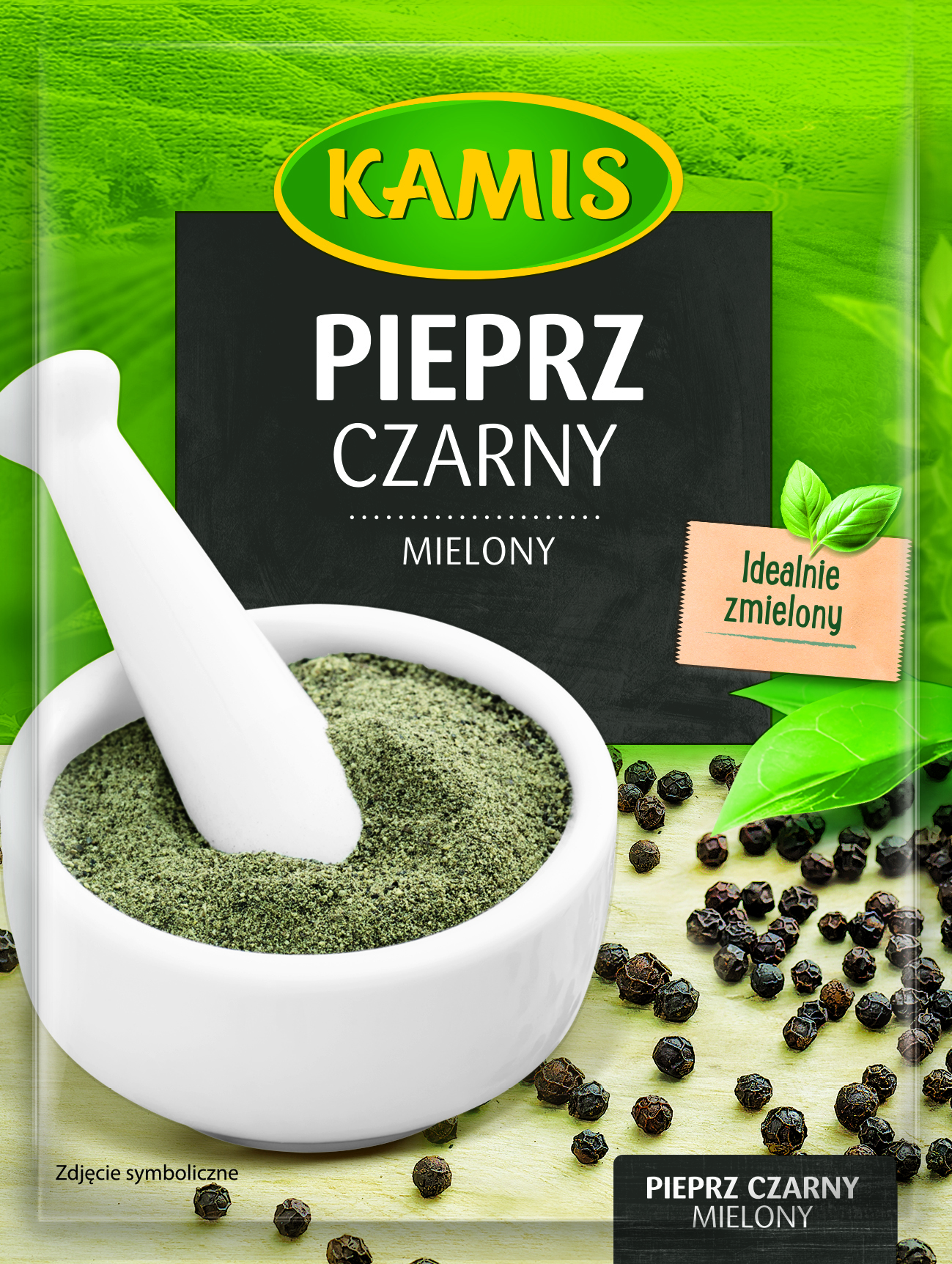 Kamis Pieprz Czarny Mielony 16G