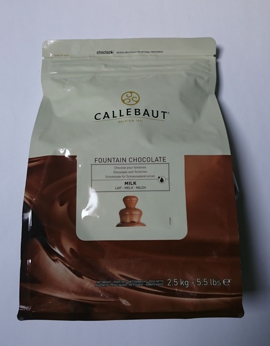 Barry Callebaut Czekolada Mleczna Do Fontann 2,5Kg