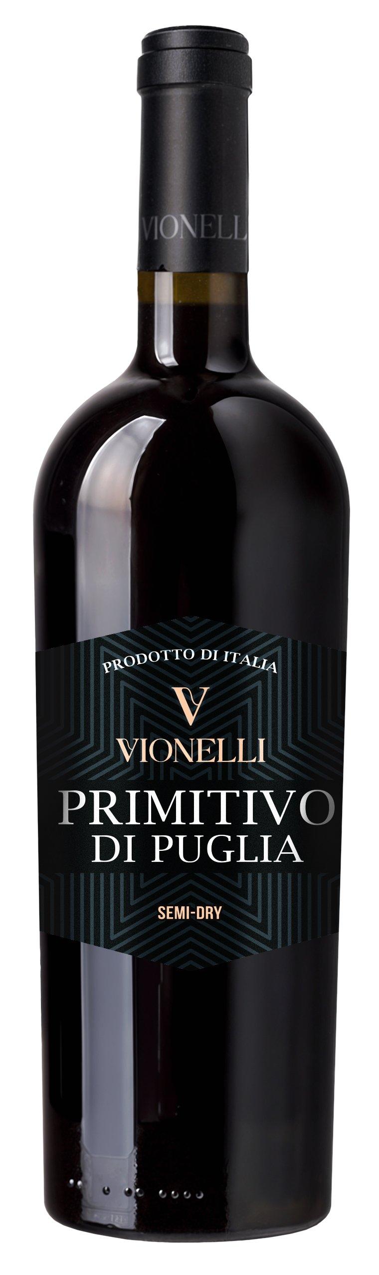 Vionelli Primitivo Di Puglia Wino Czerwone, Półwytrawne 13,5% 0,75L