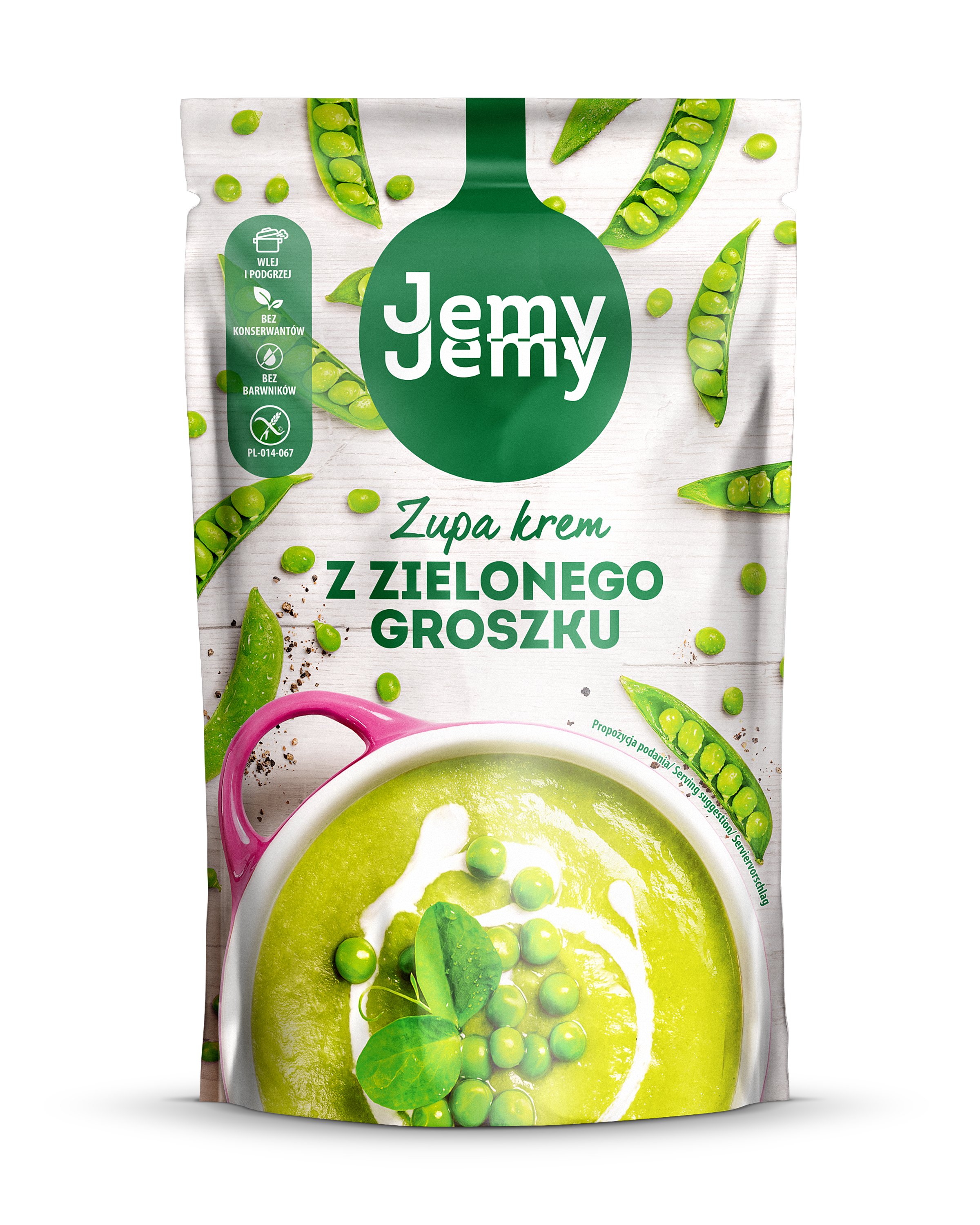 Jemyjemy Zupa Krem Z Zielonego Groszku 375G
