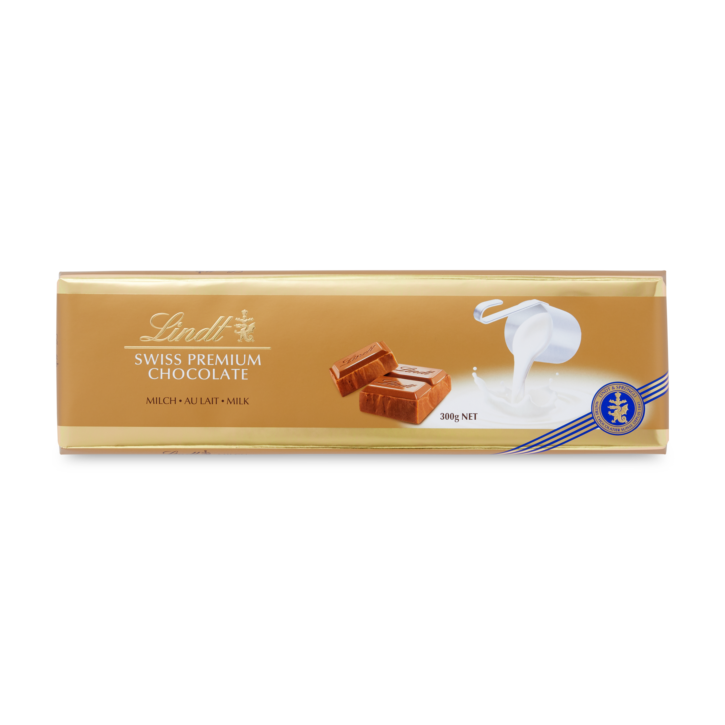 Lindt Milk Gold Tablet 300G