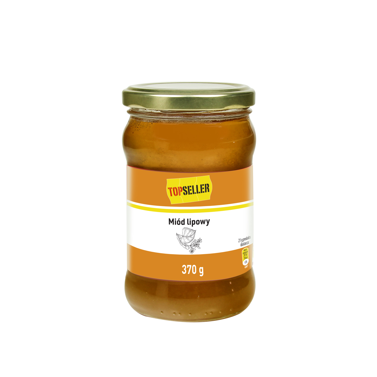 Topseller Miód Lipowy 370G