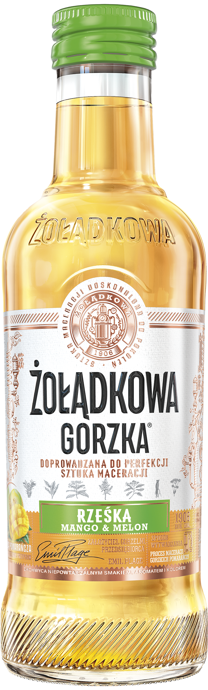 Żołądkowa Gorzka Mango & Melon 28% 200Ml