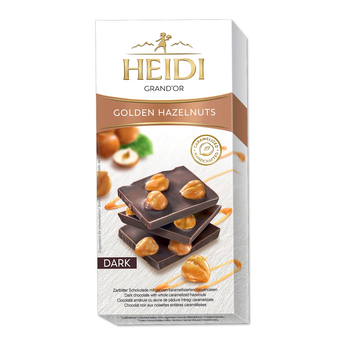 Heidi Grand'Or Milk&Hazelnuts 100G