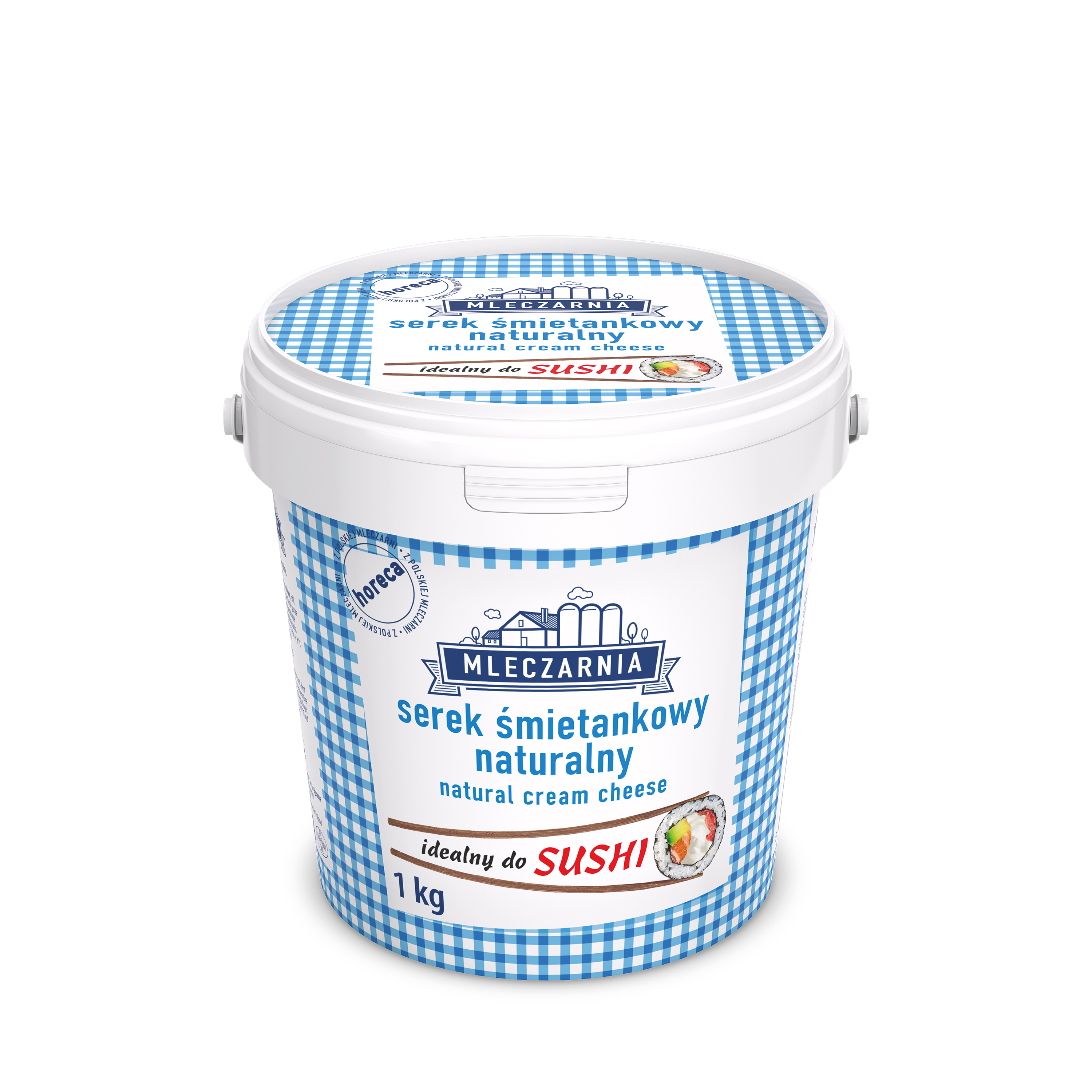 Serek Śmietankowy Mleczarnia 1Kg Wiaderko