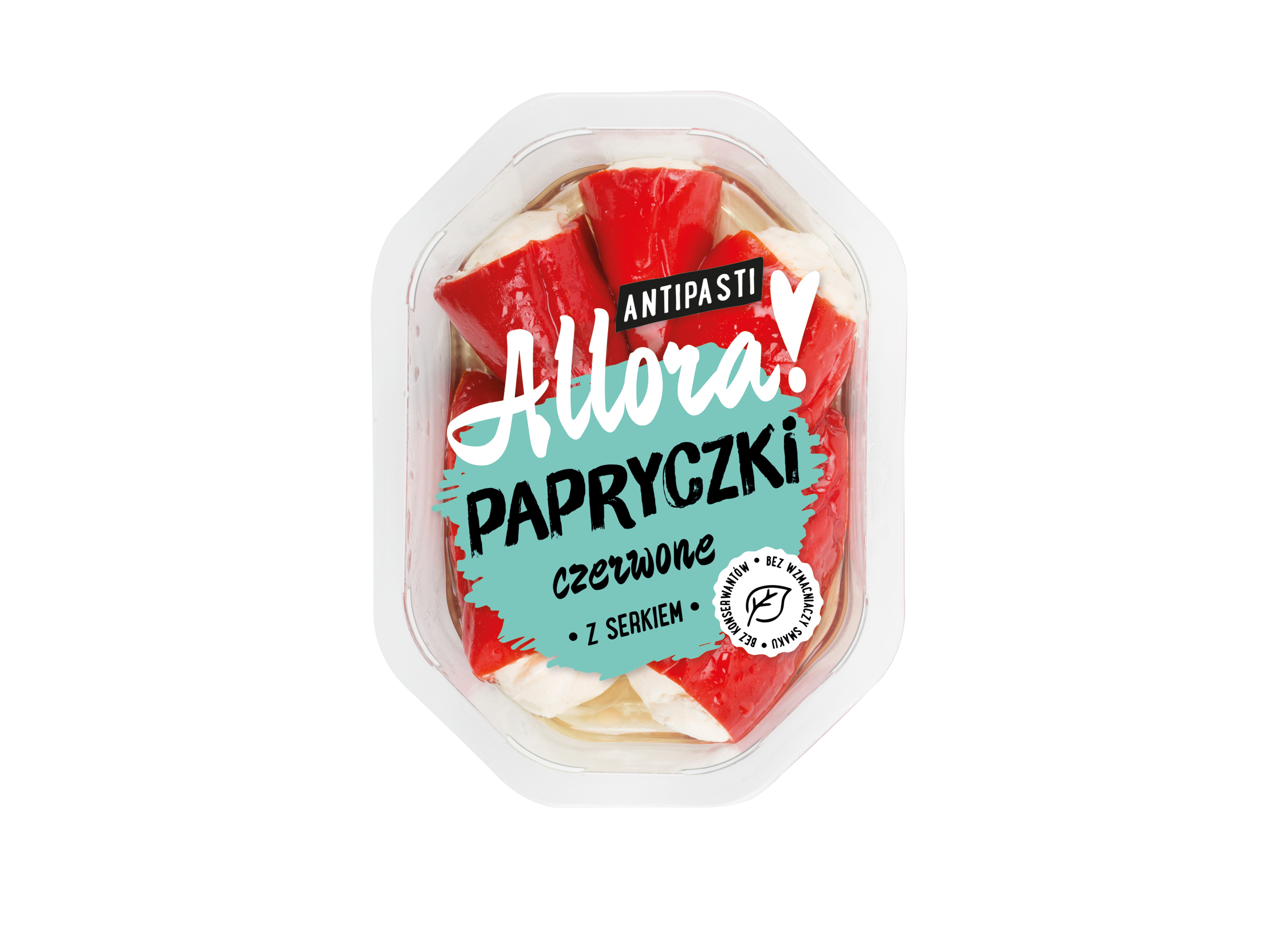 Allora Papryczki Czerwone Z Serkiem 150G