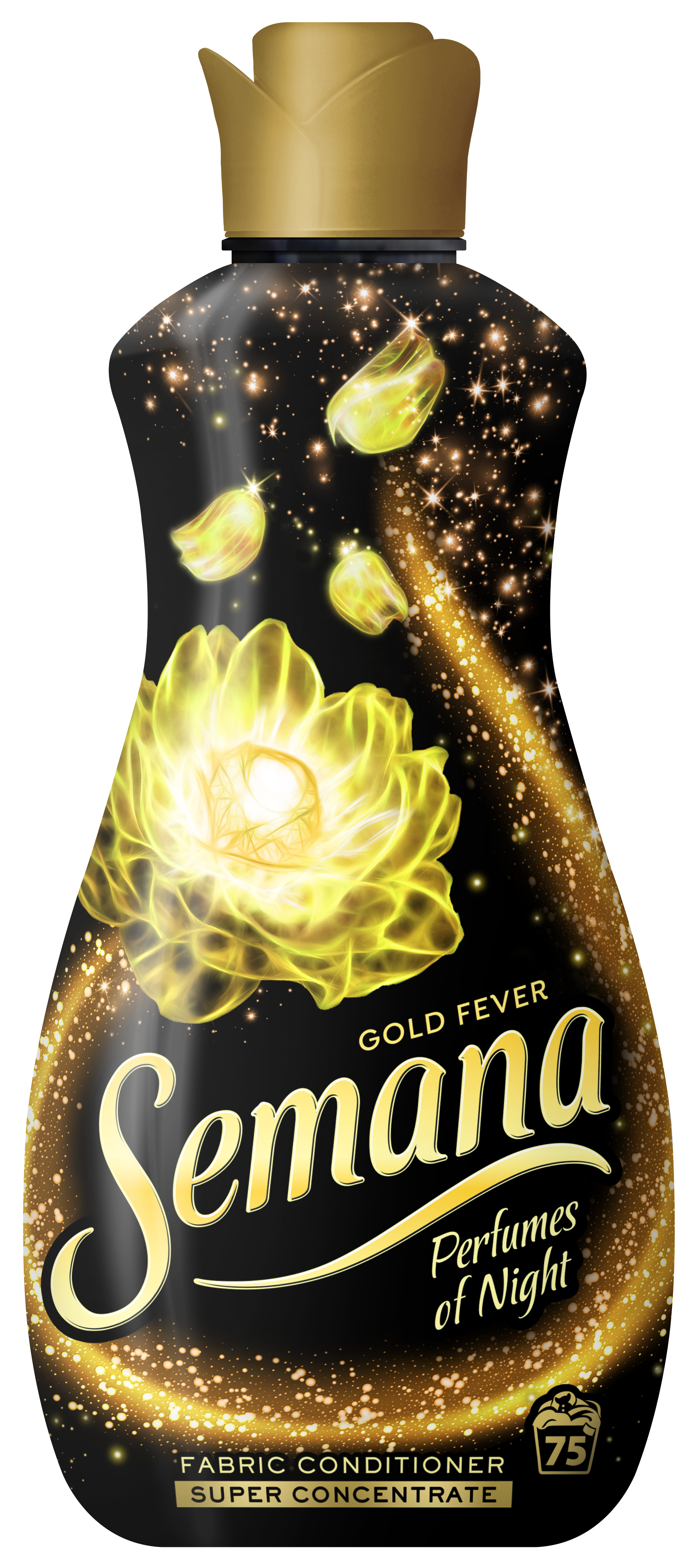 Semana - Płyn Do Płukania Tkanin - Perfumes Of Night - Gold Fever - 1,65L/75 Prań