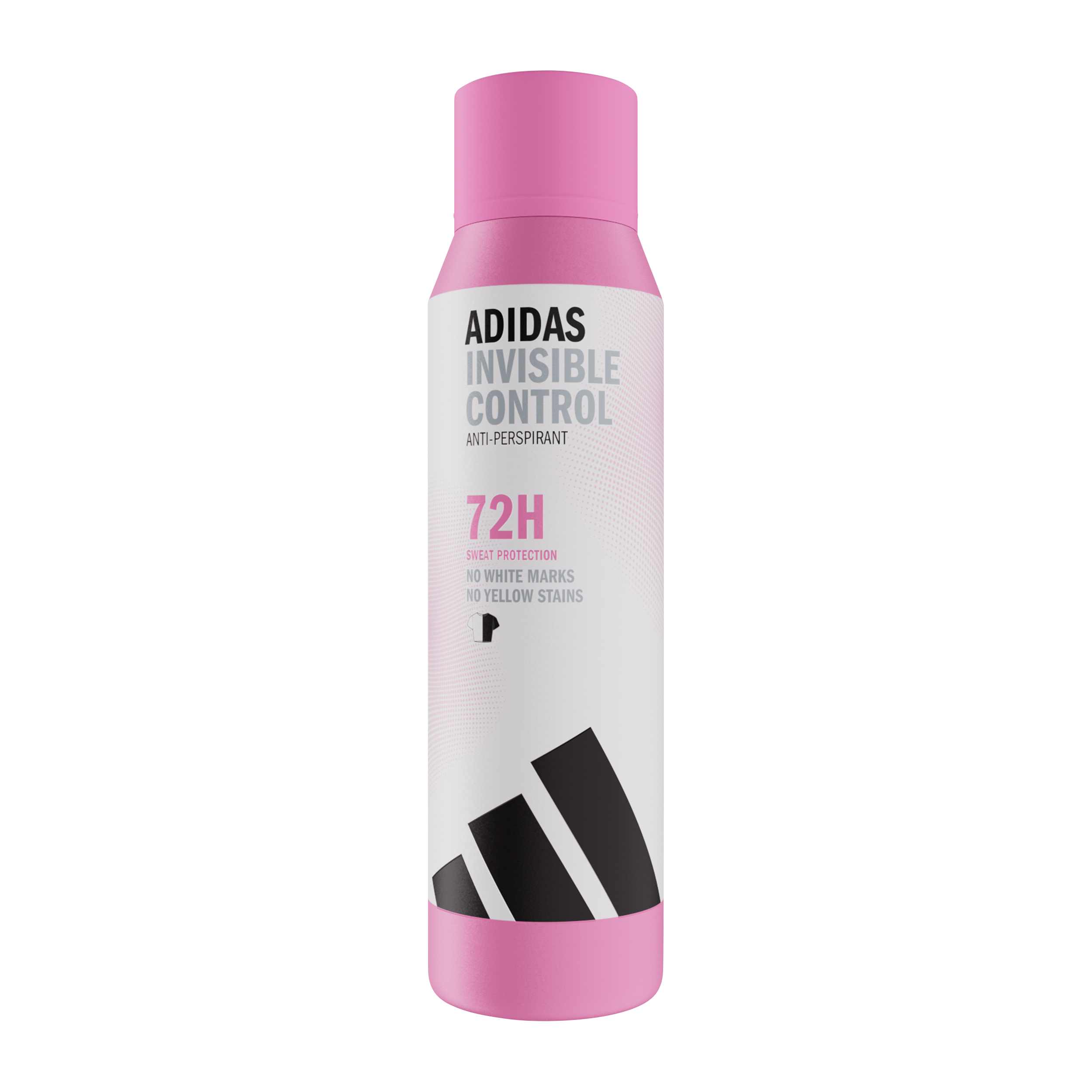 Adidas Invisible Control Antyperspirant W Sprayu Dla Kobiet Bez Białych Plam I Żółtych Śladów, 150 Ml
