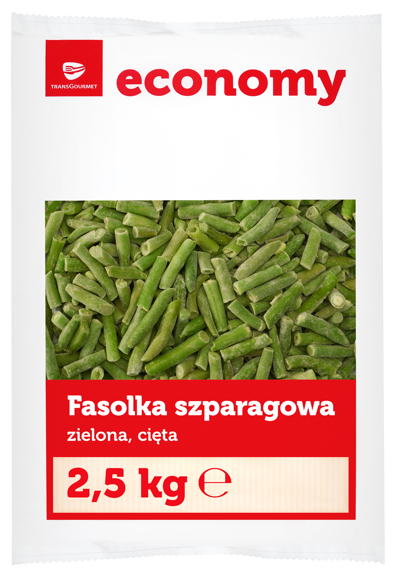 Tge Fasola Szparagowa Zielona Cięta 2,5 Kg