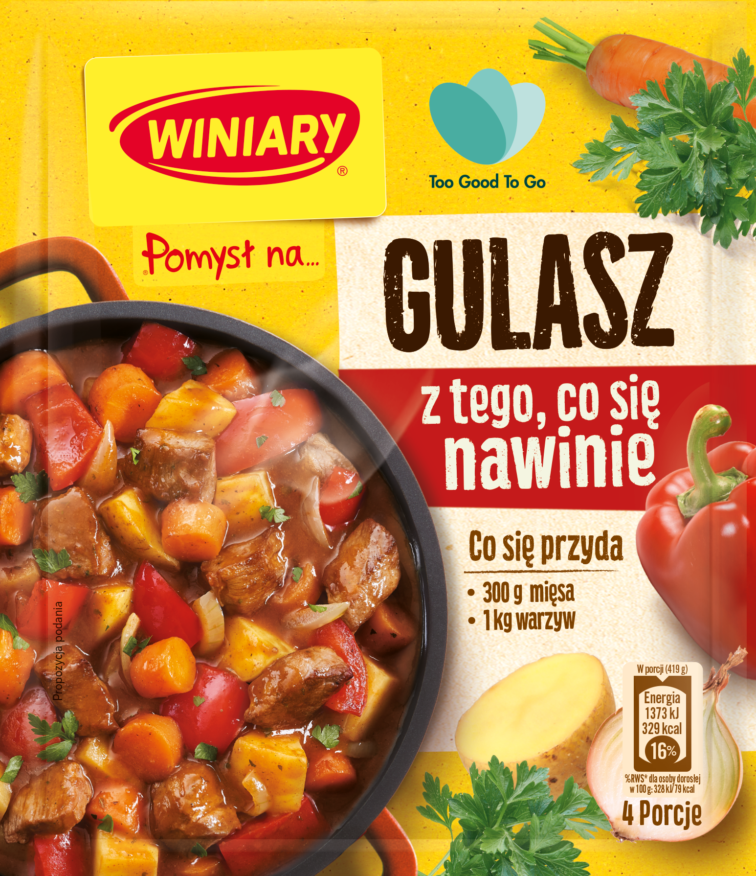 Winiary Pomysł Na... Gulasz Z Tego, Co Zostało 42G