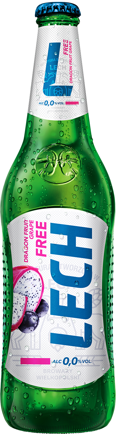 Piwo Lech Free Dragonfruit Grape 0,0% Butelka 500Ml Zwrotna