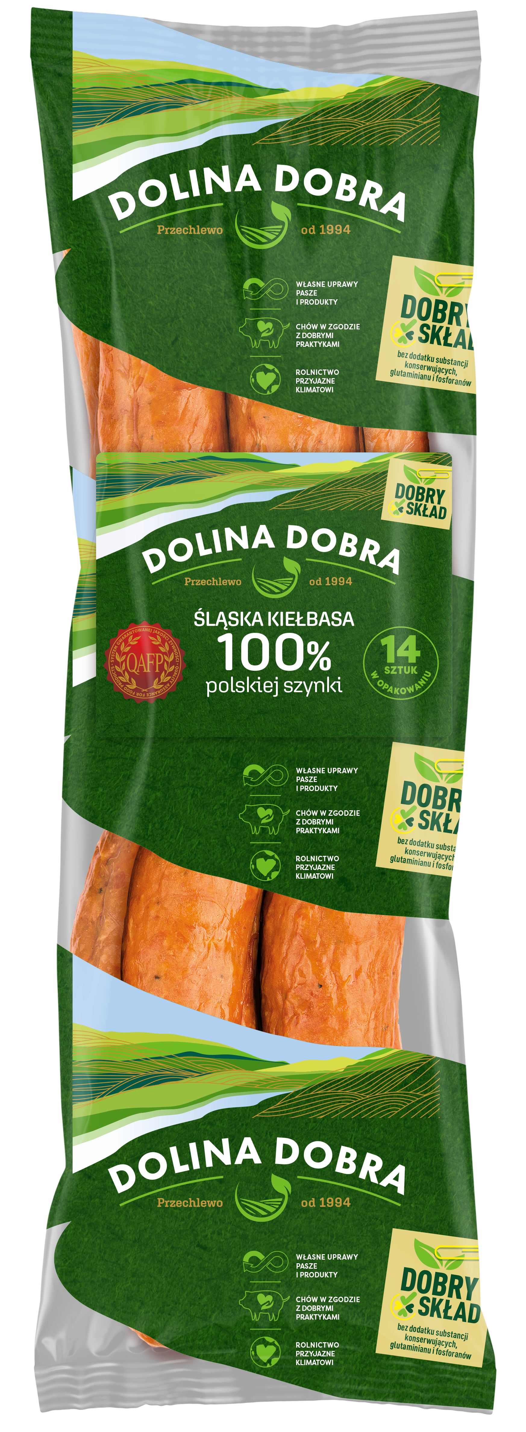 Śląska 100% Polskiej Szynki 1 Kg Dolina Dobra