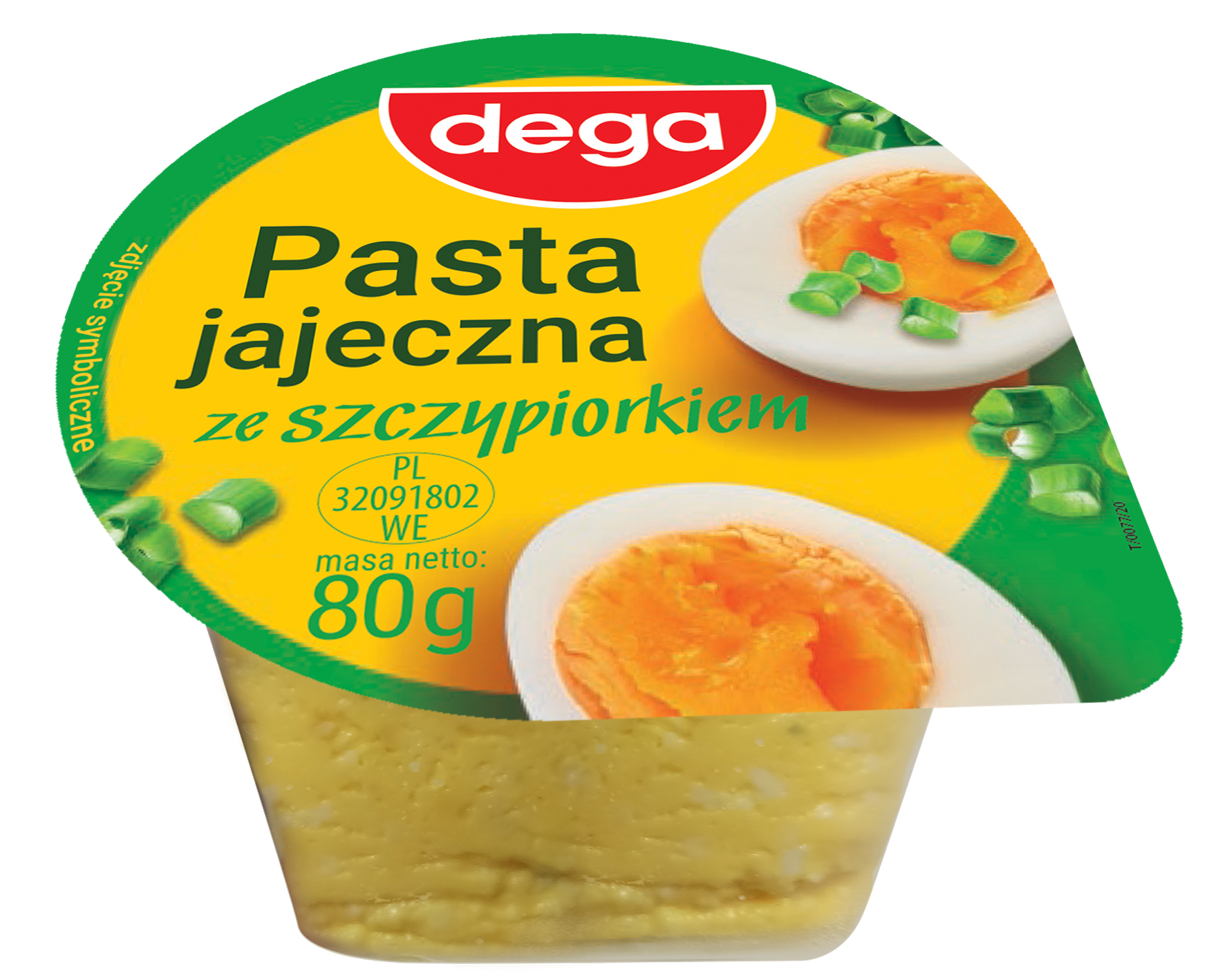 Dega Pasta Jajeczna Ze Szczypiorkiem 80G