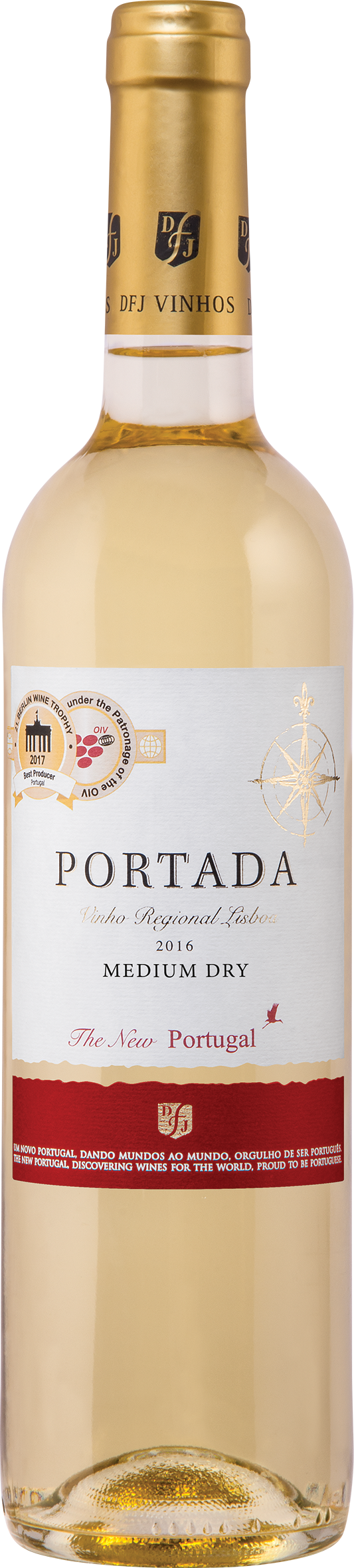Portada Lisboa Białe Półwytrawne 750 Ml