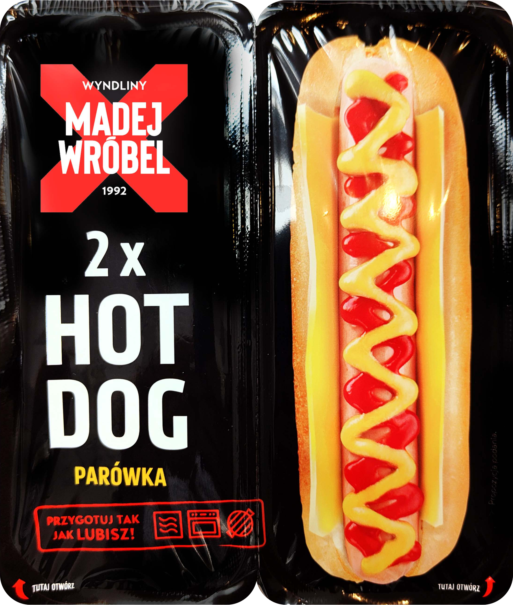2 X Hot Dog Parówka 270 G Madej Wróbel