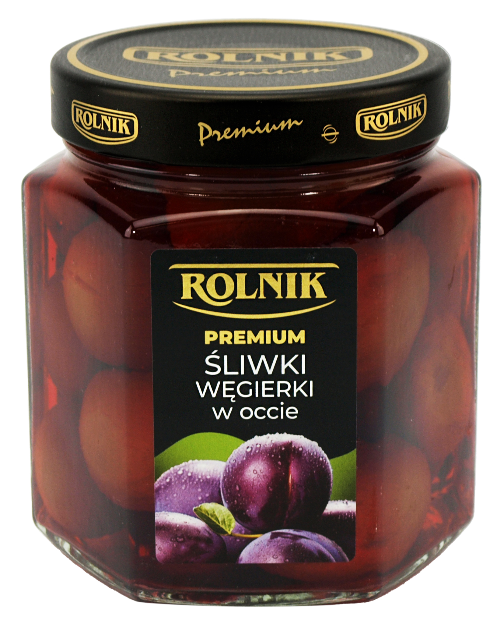 Śliwki Węgierki W Occie 540 G Rolnik