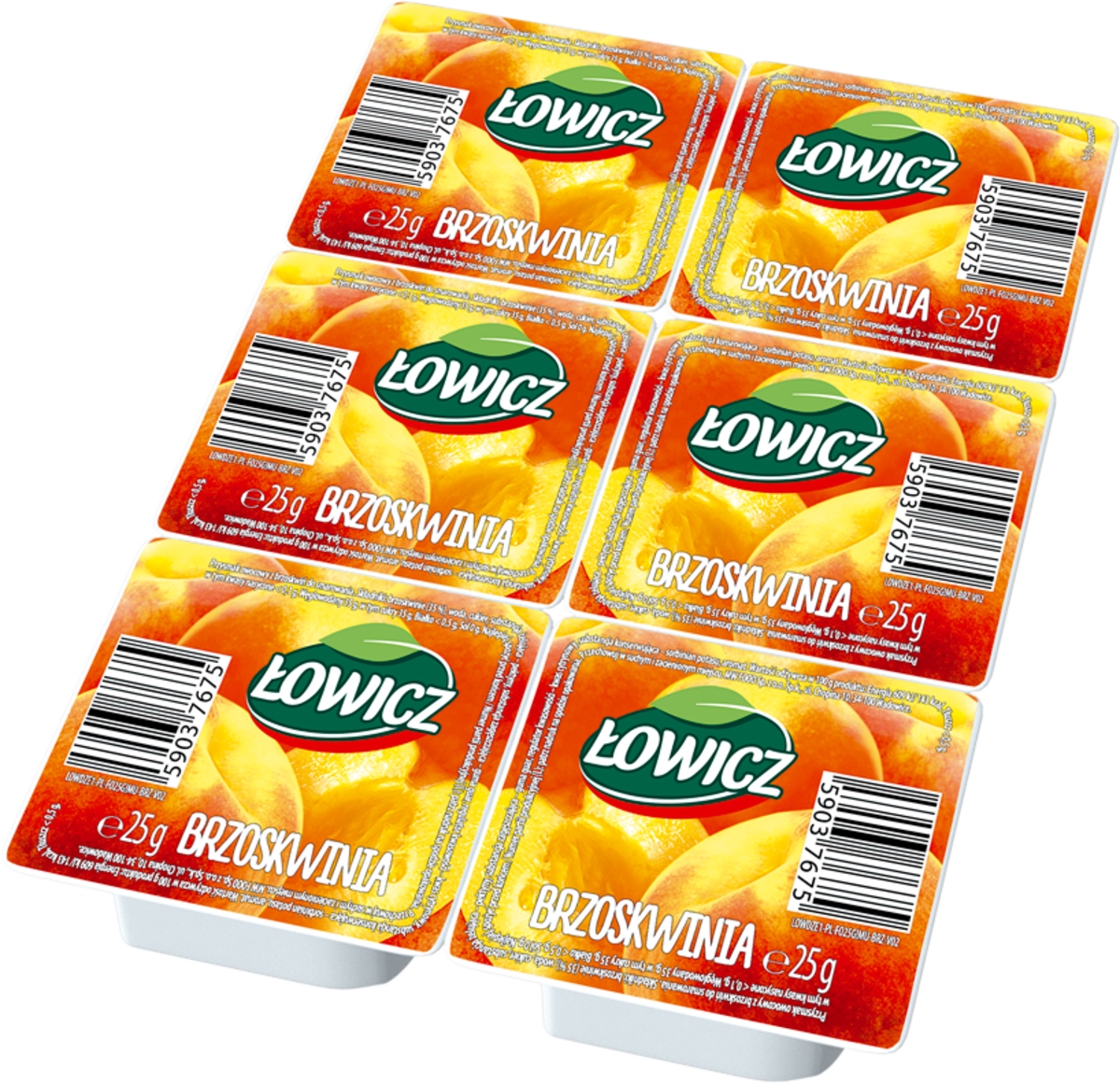 Łowicz Przysmak Brzoskwinia 25 G