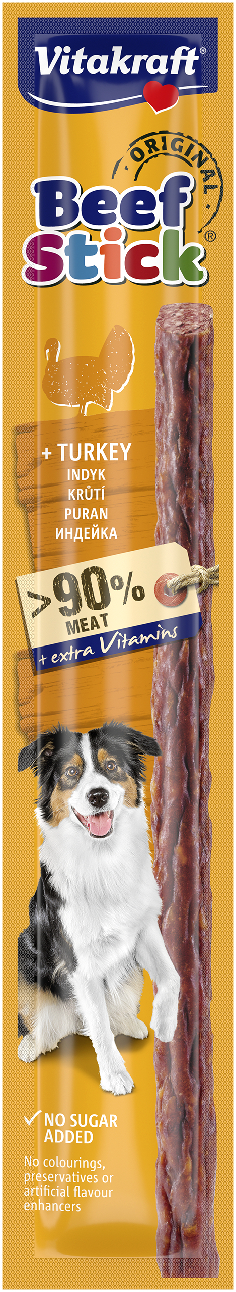 Vitakraft Beef Stick Indyk Przysmak Dla Psa