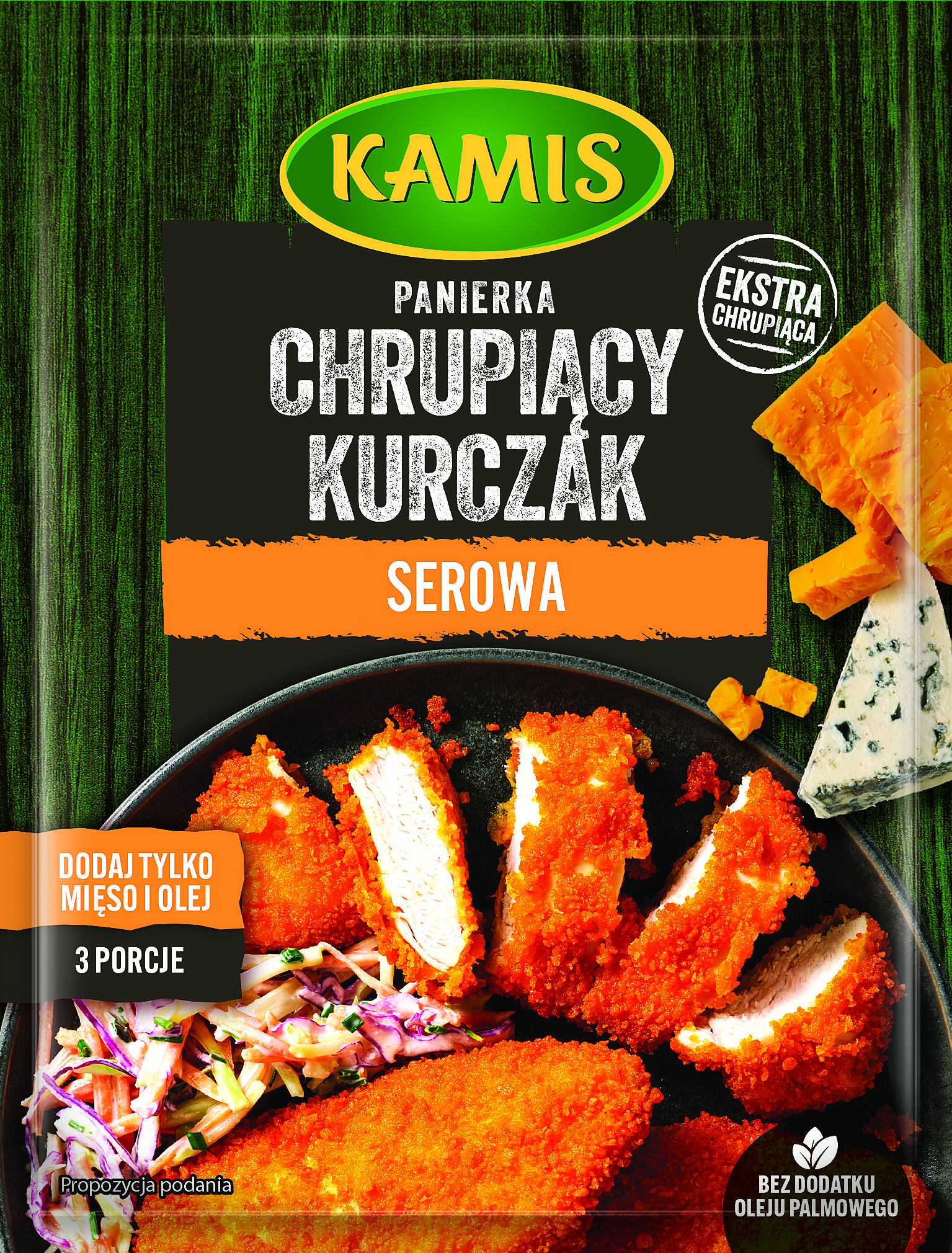 Kamis Panierka Chrupiący Kurczak Serowa 70 G