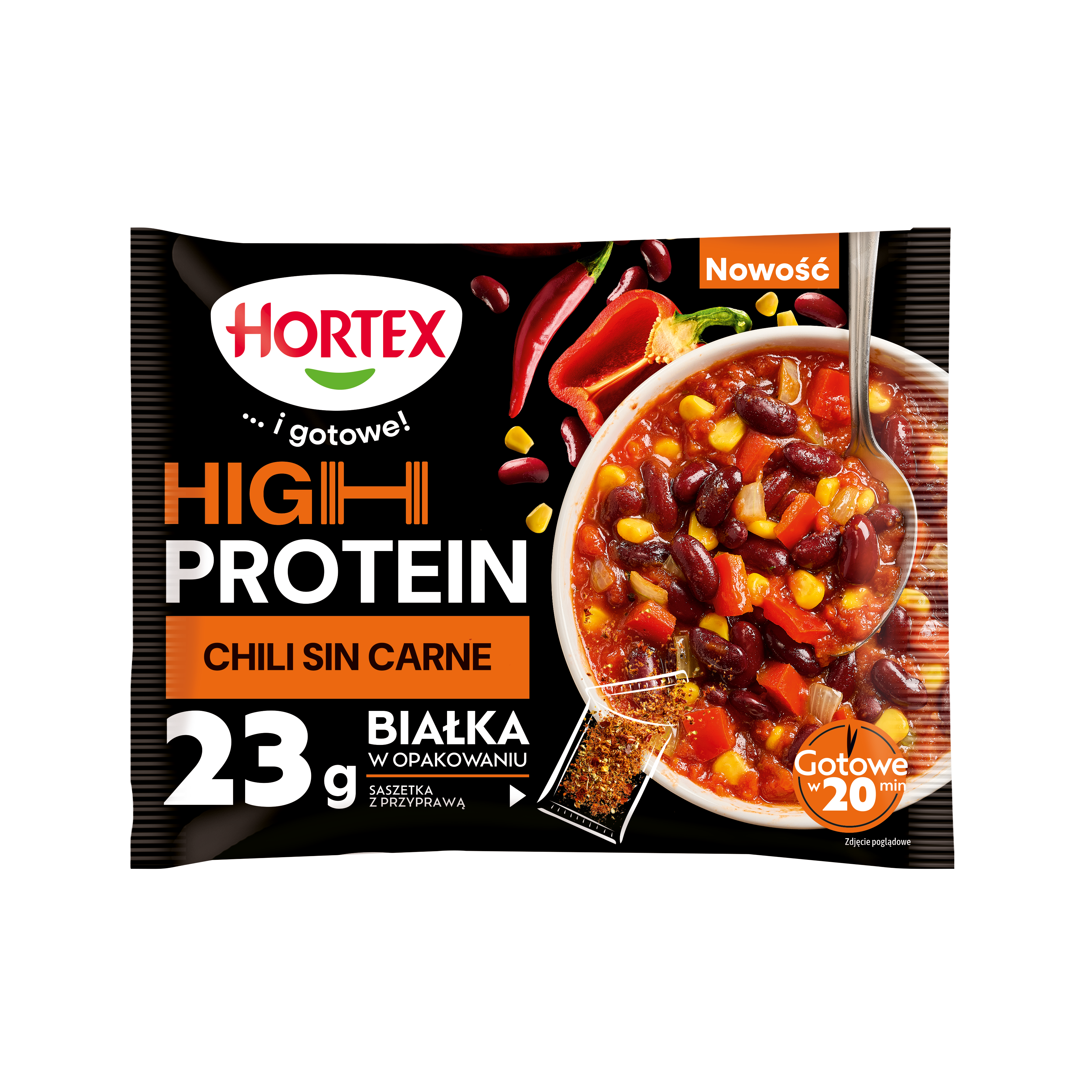 Hortex Chili Sin Carne High Protein 450G