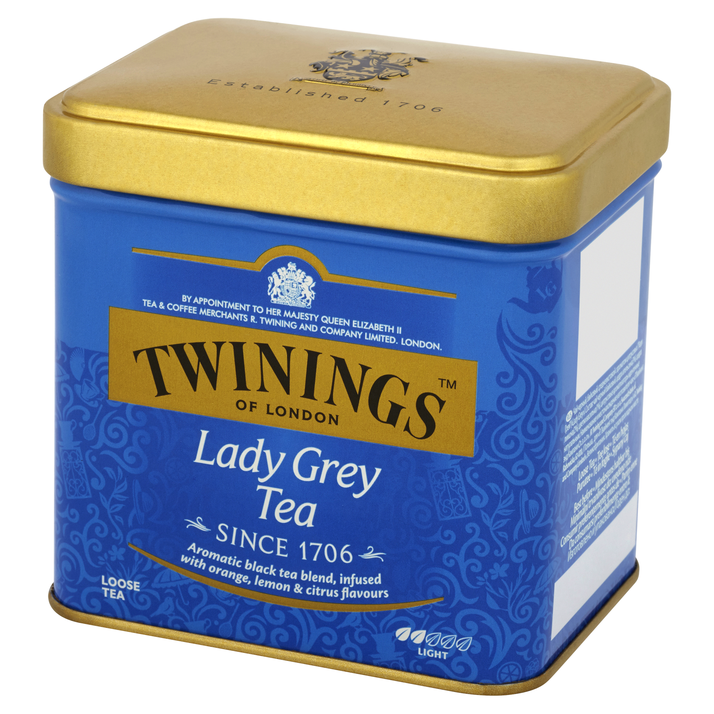 Twinings Herbata Liściasta Czarna Aromatyzowana Lady Grey 100G