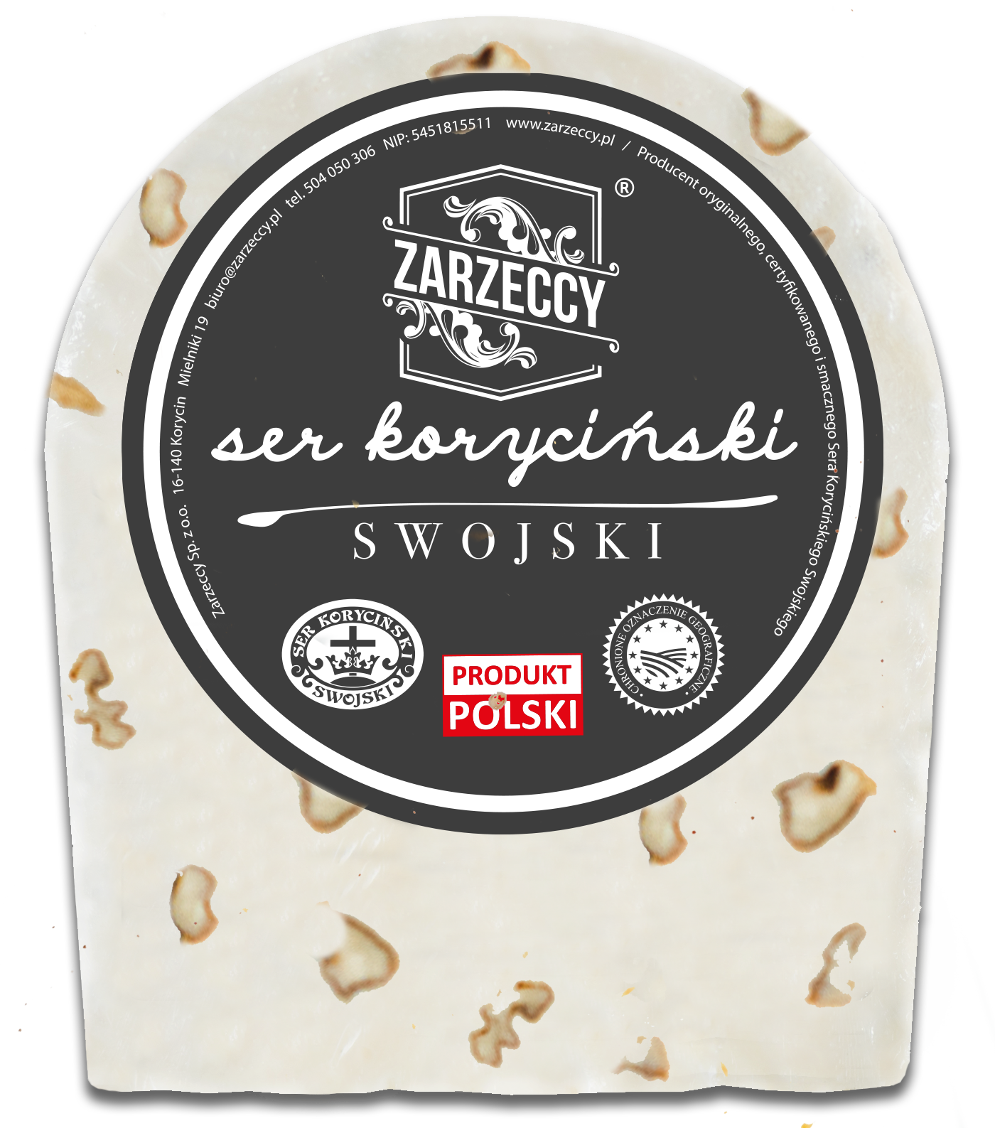 Ser Koryciński Swojski Z Orzechem Włoskim Zarzeccy Ok 300 G