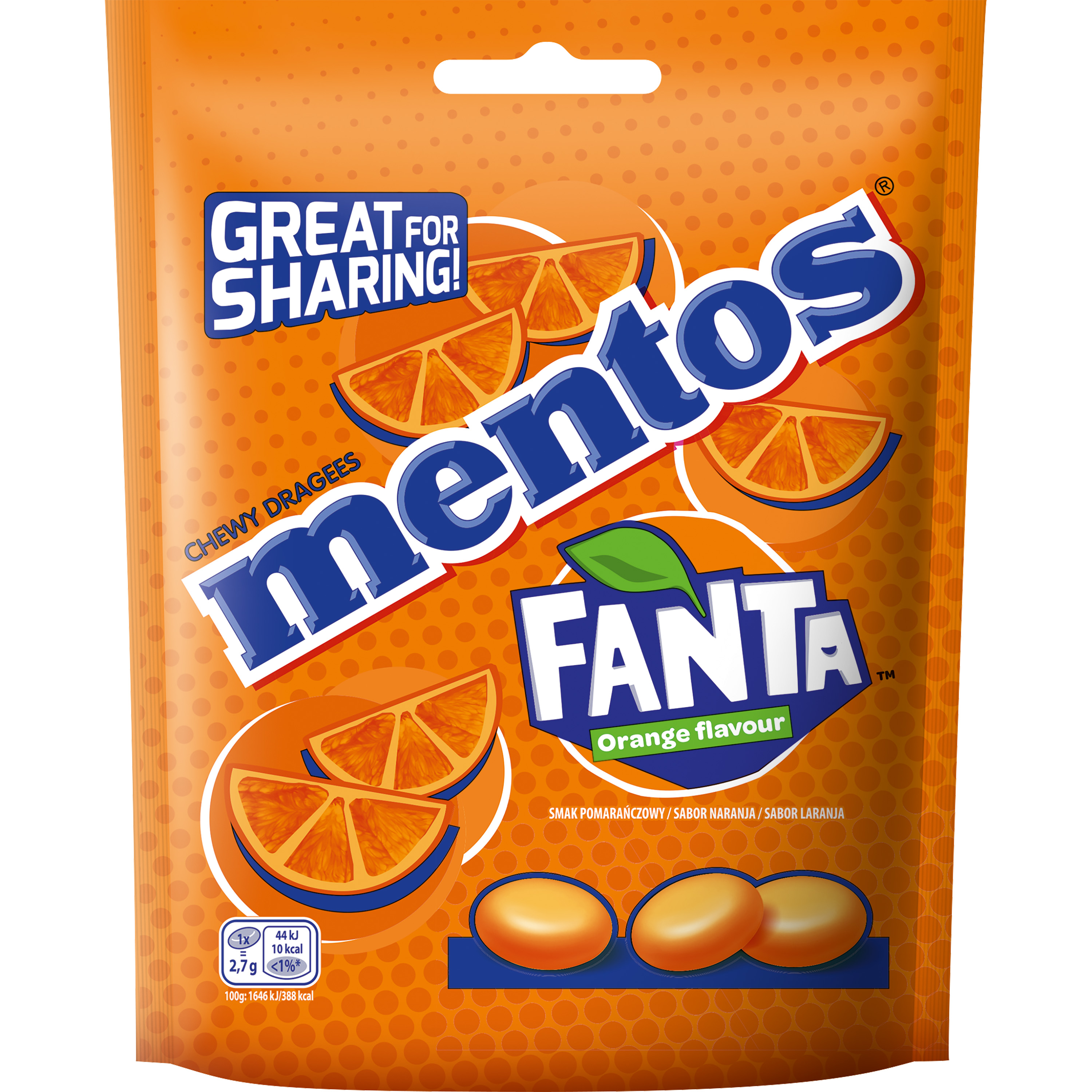 Mentos Fanta Bag 160G