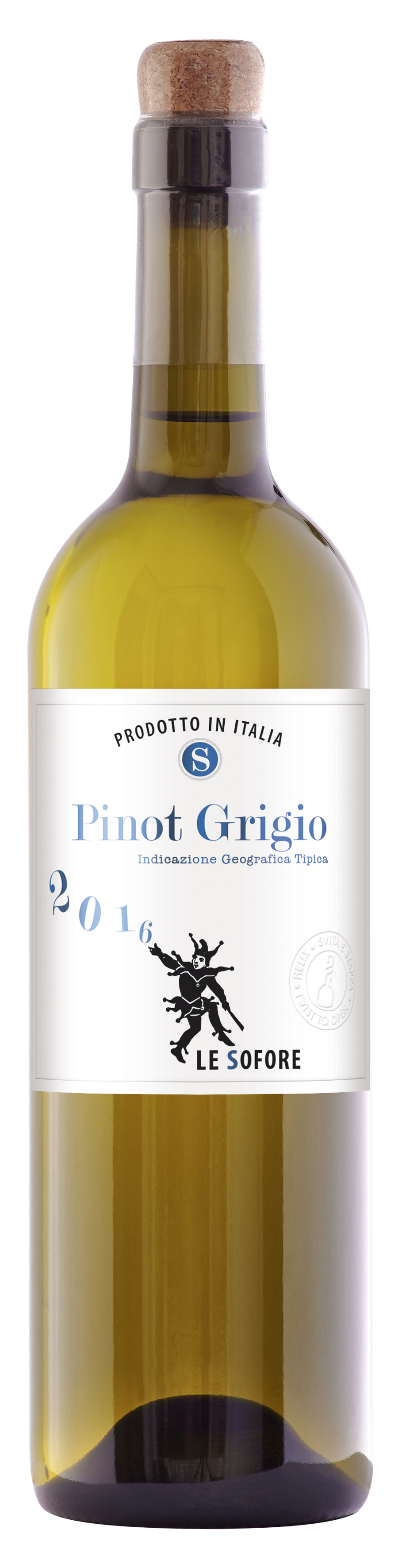 Le Sofore Pinot Grigio Wino Białe Wytrawne 12% 0,75 L