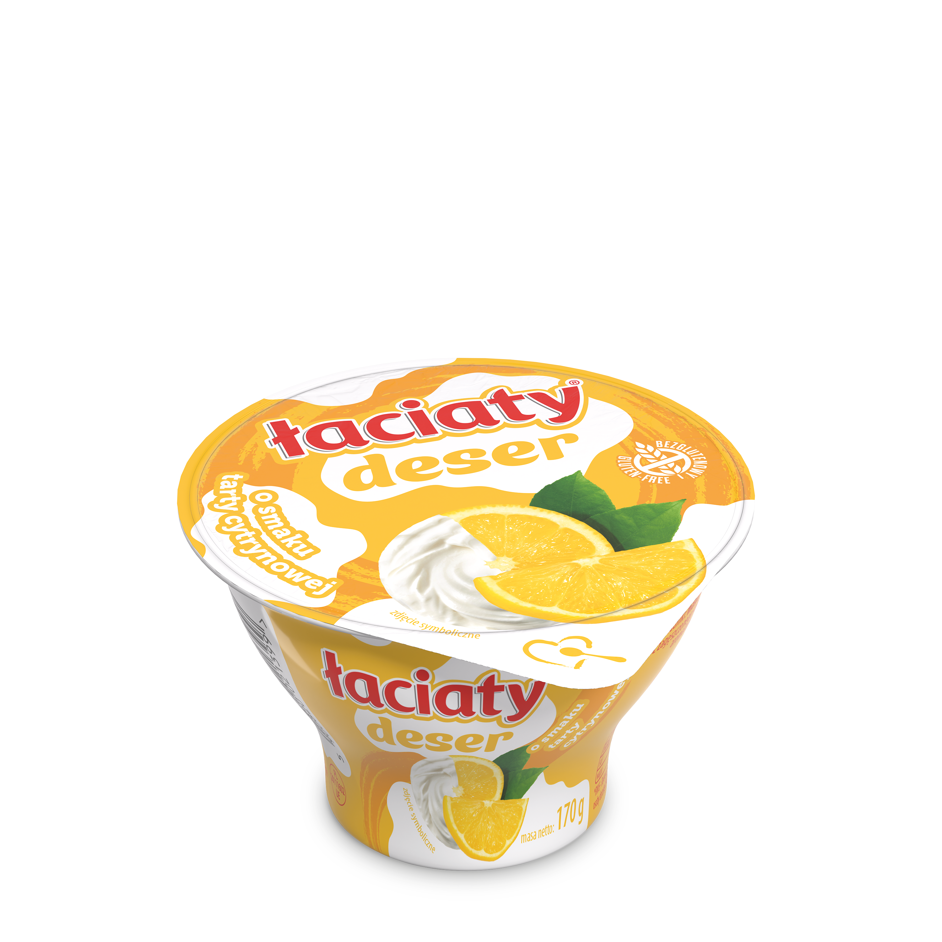 Deser Na Bazie Maślanki O Smaku Tarty Cytrynowej Łaciate 170G