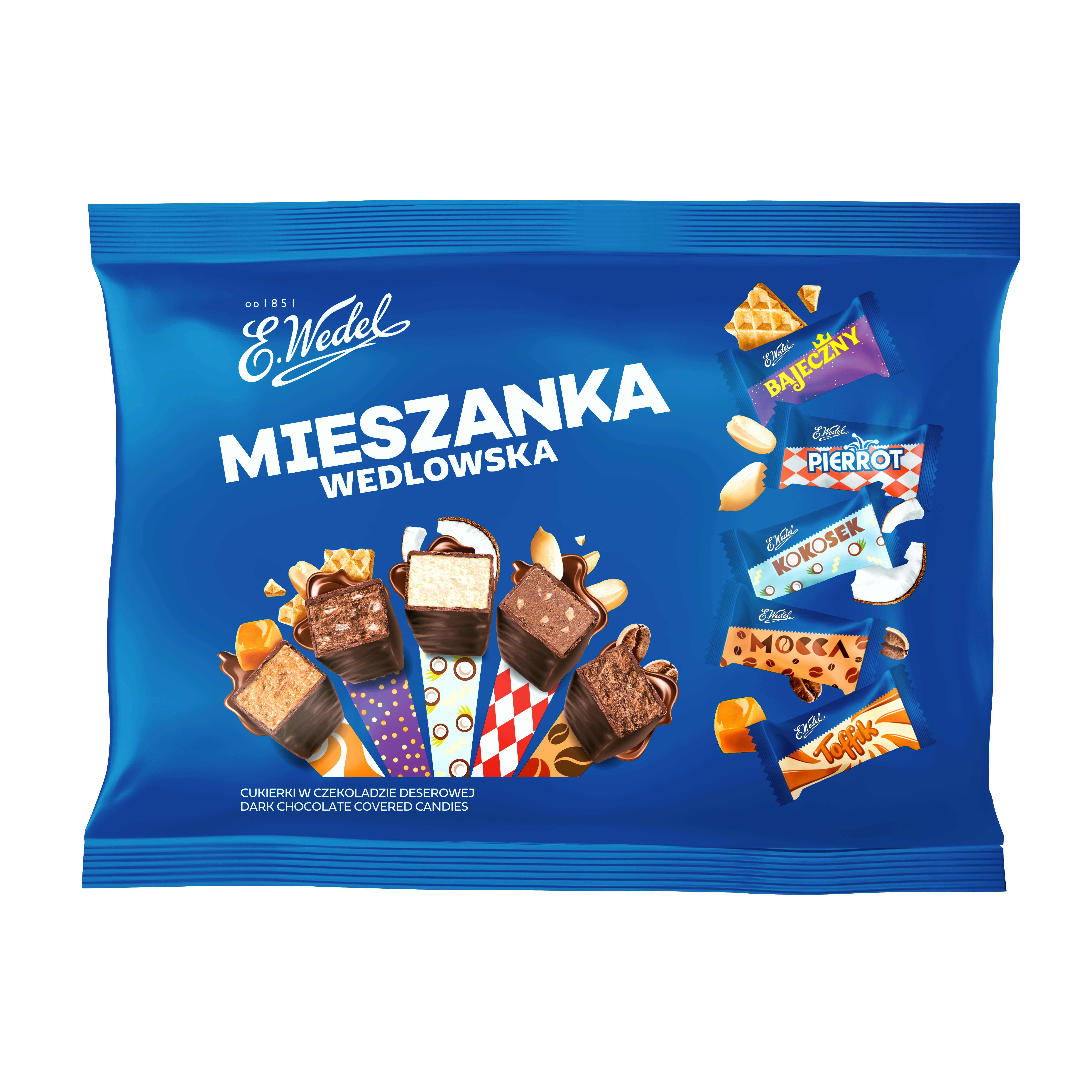 E.Wedel Mieszanka Wedlowska Cukierki W Ciemnej Czekoladzie 1Kg