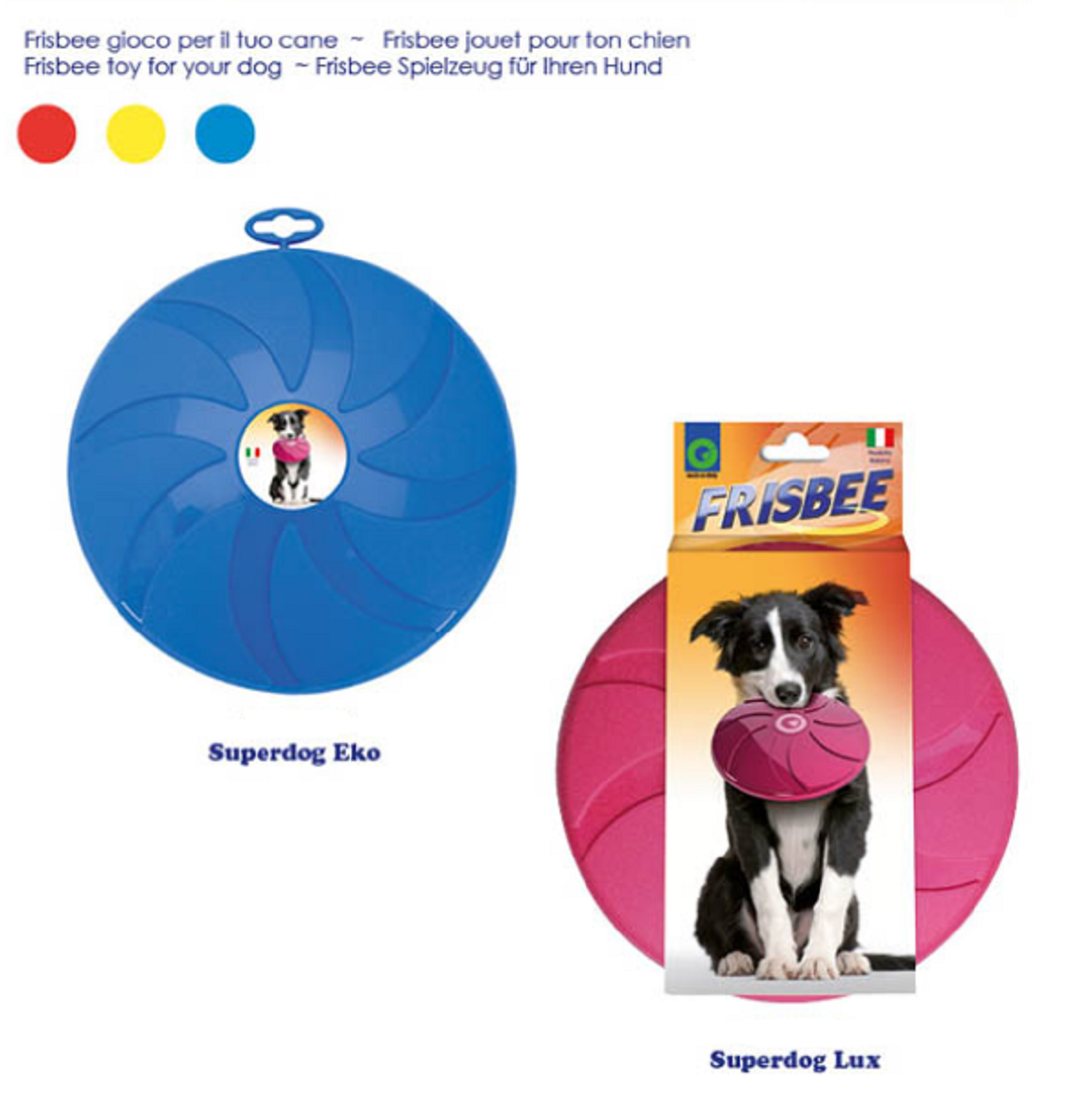 Zabawka Frisbee "Superdog" Dla Średnich I Dużych Psów, Średnica 23,5 Cm