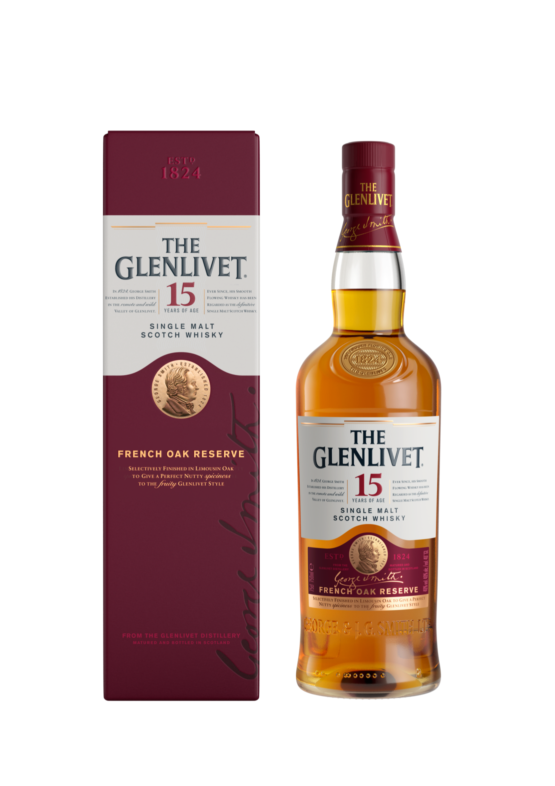Whisky Glenlivet 15 Yo 700 Ml 40%