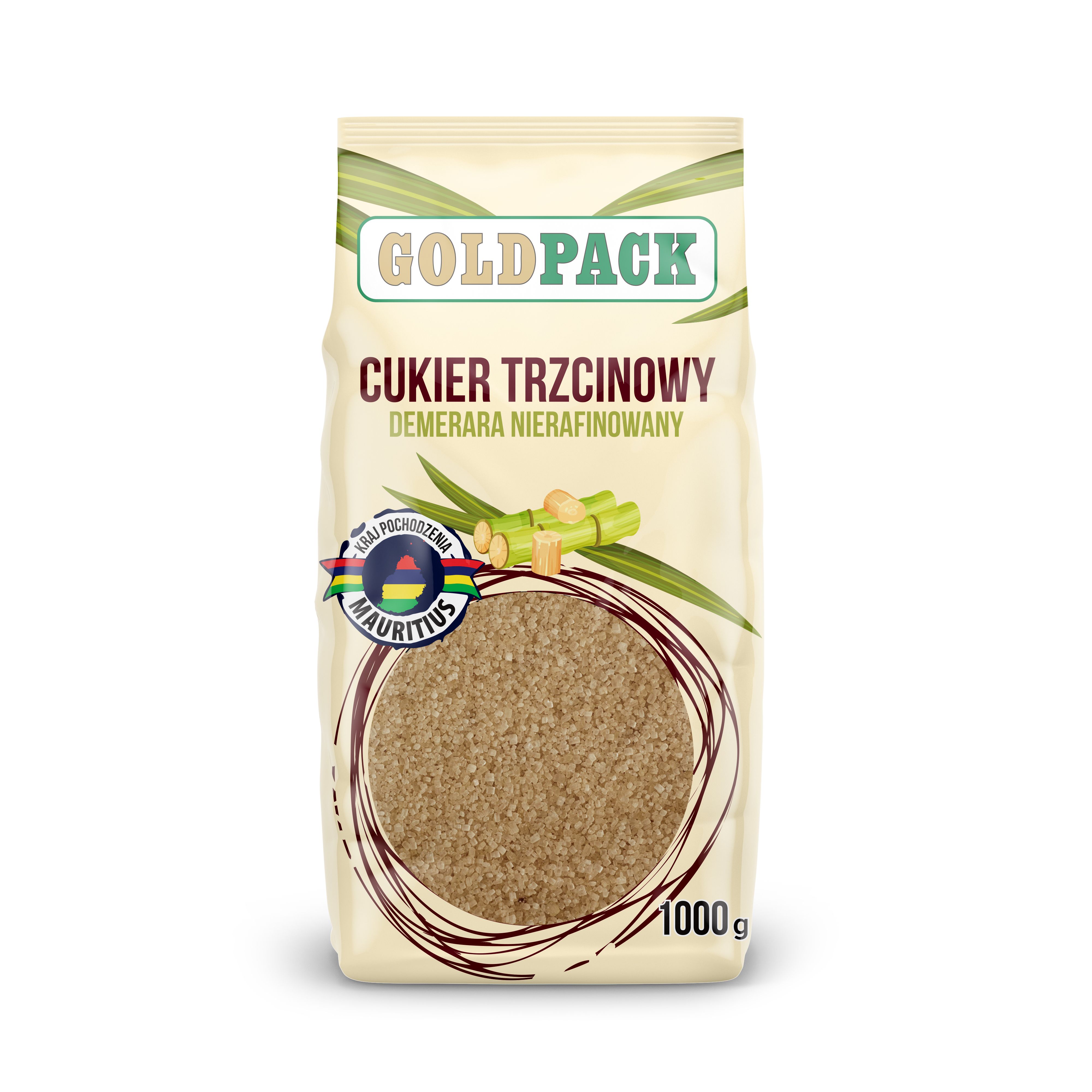 Goldpack Cukier Trzcinowy 1Kg